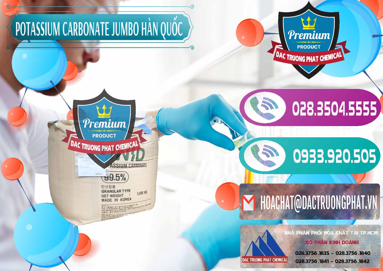 Đơn vị chuyên cung ứng - bán K2Co3 – Potassium Carbonate Jumbo Bành Unid Hàn Quốc Korea - 0434 - Đơn vị phân phối & cung cấp hóa chất tại TP.HCM - hoachatxulynuoc.com