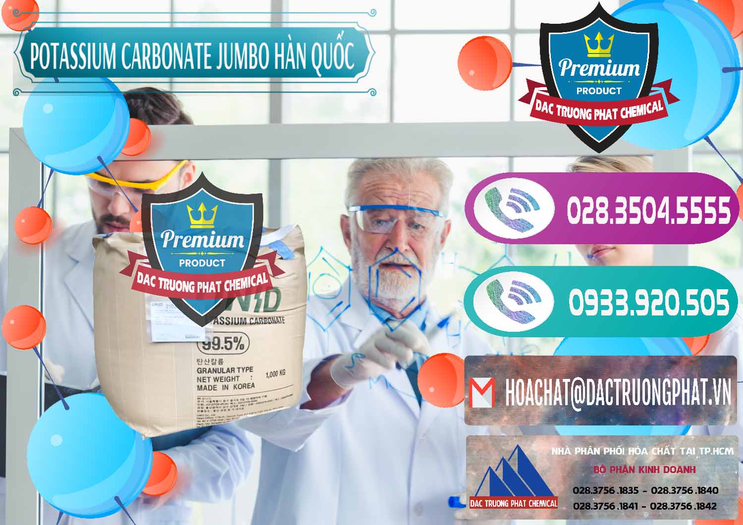 Cty chuyên cung ứng - bán K2Co3 – Potassium Carbonate Jumbo Bành Unid Hàn Quốc Korea - 0434 - Chuyên phân phối ( bán ) hóa chất tại TP.HCM - hoachatxulynuoc.com