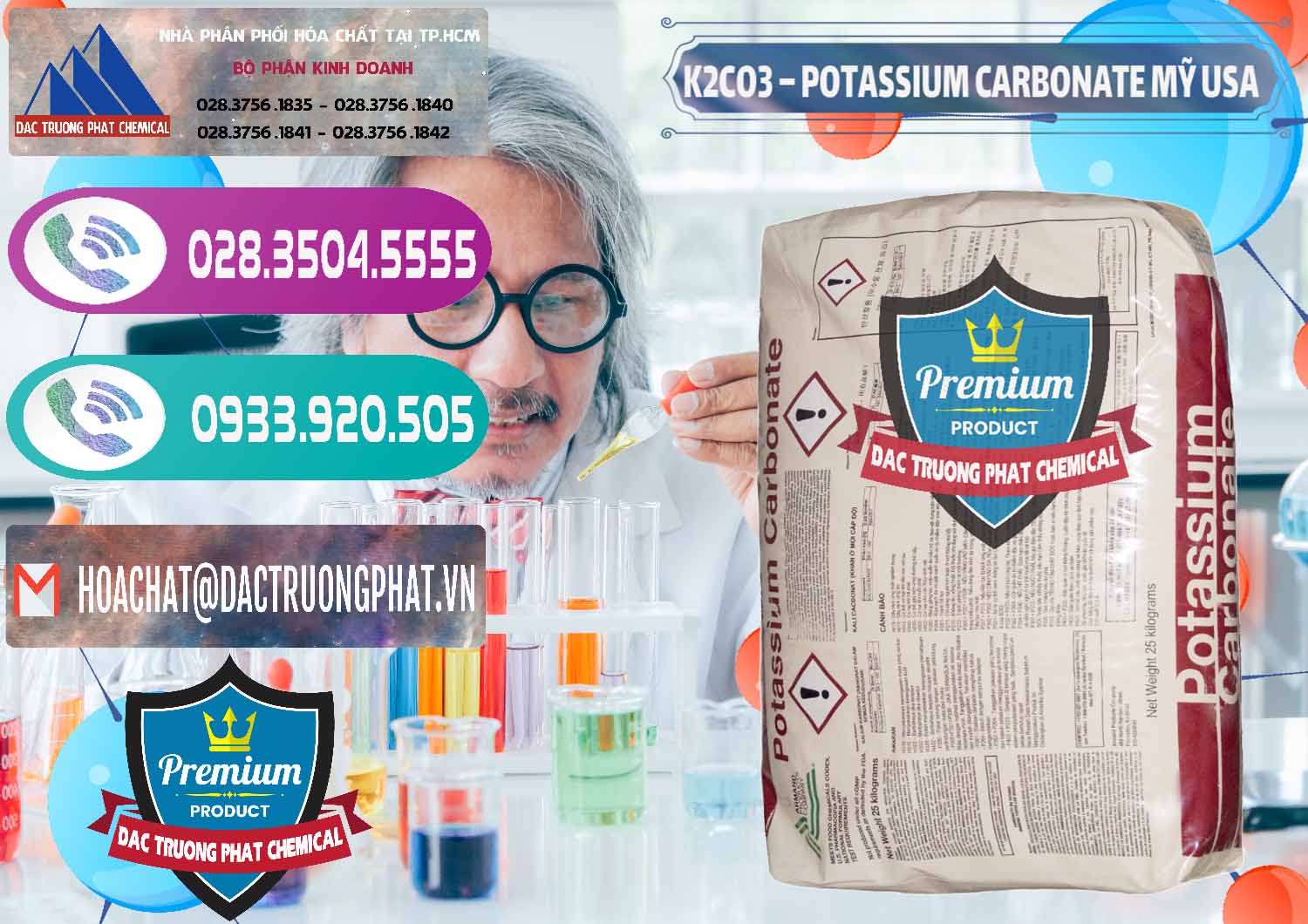 Nơi cung cấp ( bán ) K2Co3 – Potassium Carbonate Mỹ USA - 0082 - Công ty chuyên cung ứng ( phân phối ) hóa chất tại TP.HCM - hoachatxulynuoc.com