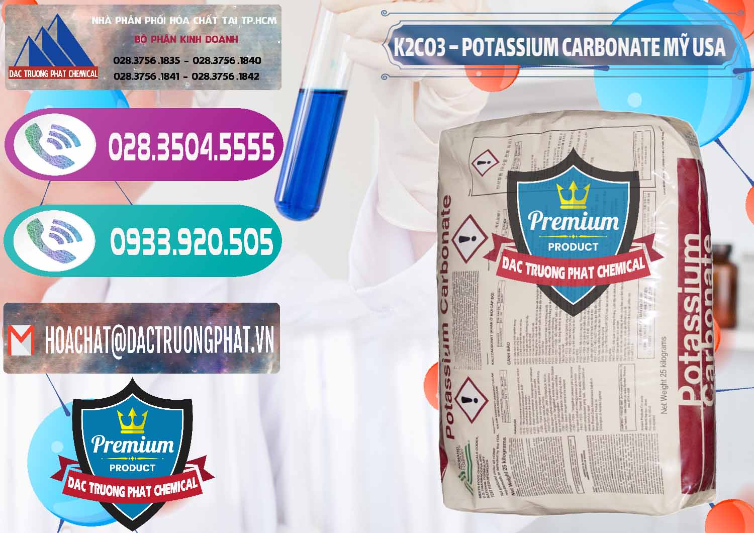 Chuyên bán _ cung cấp K2Co3 – Potassium Carbonate Mỹ USA - 0082 - Nhà cung cấp - nhập khẩu hóa chất tại TP.HCM - hoachatxulynuoc.com