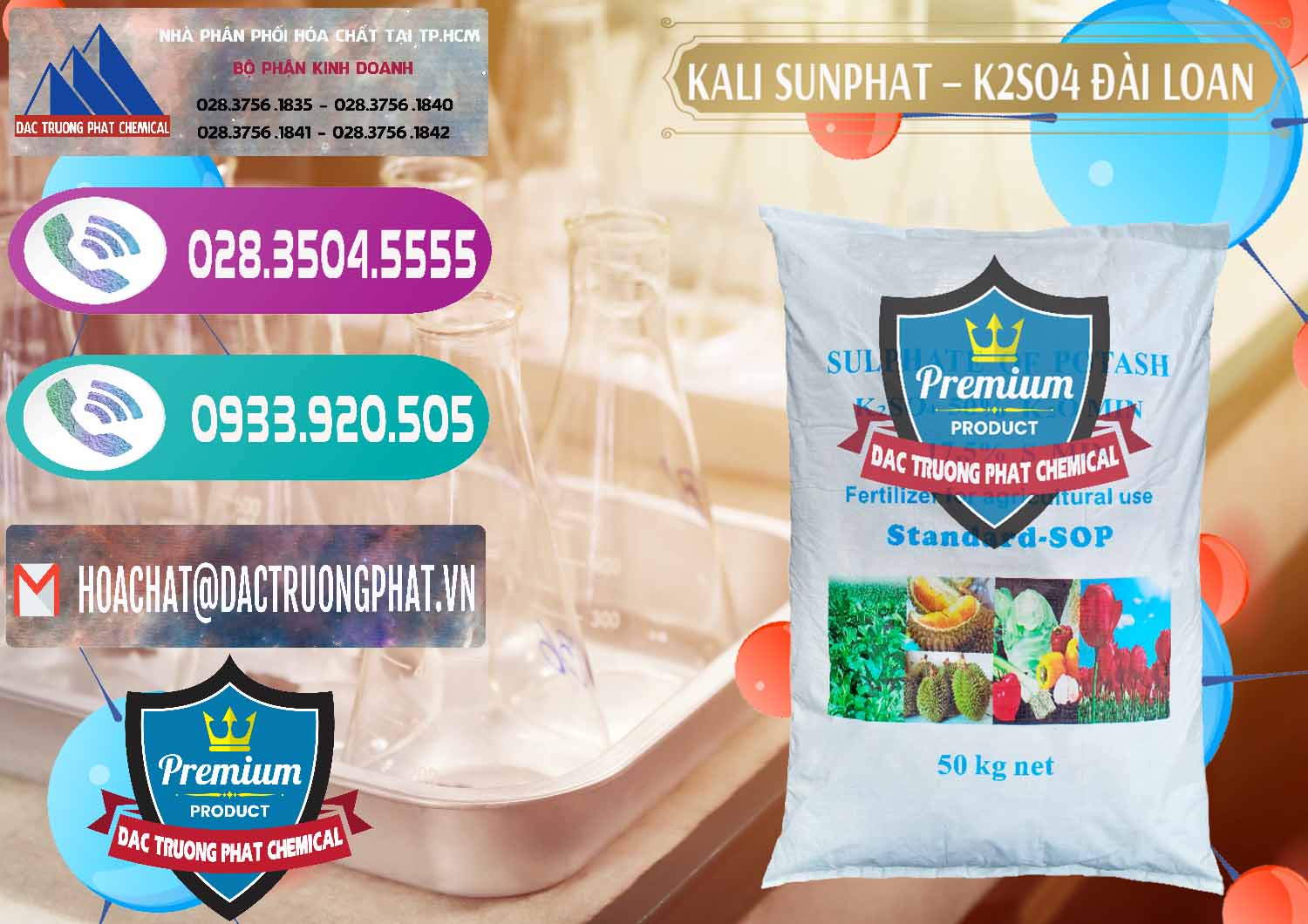 Nhà phân phối & bán Kali Sunphat – K2SO4 Đài Loan Taiwan - 0084 - Đơn vị bán & cung cấp hóa chất tại TP.HCM - hoachatxulynuoc.com