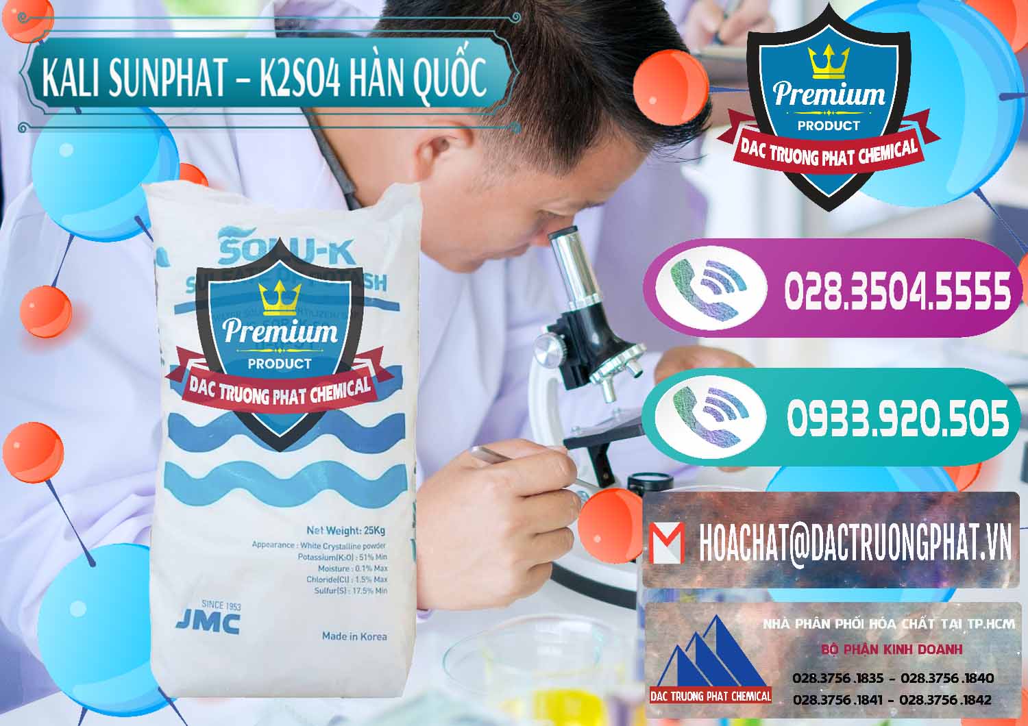 Nơi bán ( phân phối ) Kali Sunphat – K2SO4 Hàn Quốc Korea - 0410 - Cty chuyên cung ứng ( phân phối ) hóa chất tại TP.HCM - hoachatxulynuoc.com