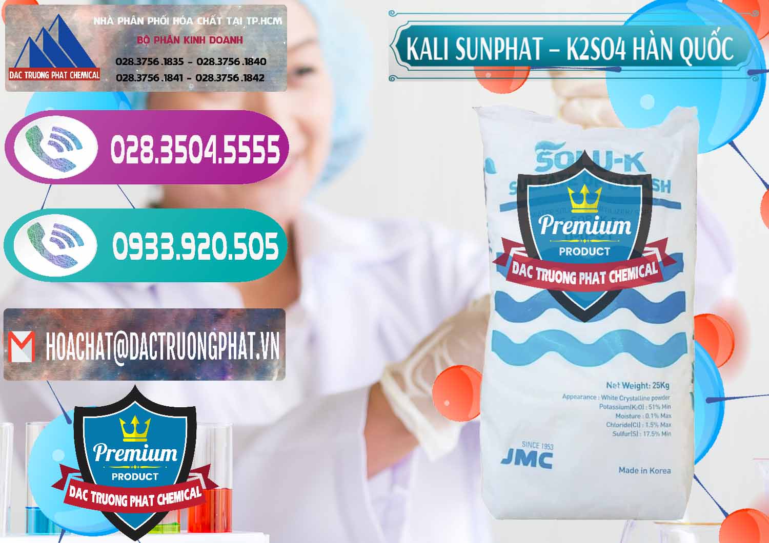 Cty bán _ phân phối Kali Sunphat – K2SO4 Hàn Quốc Korea - 0410 - Chuyên cung cấp ( phân phối ) hóa chất tại TP.HCM - hoachatxulynuoc.com