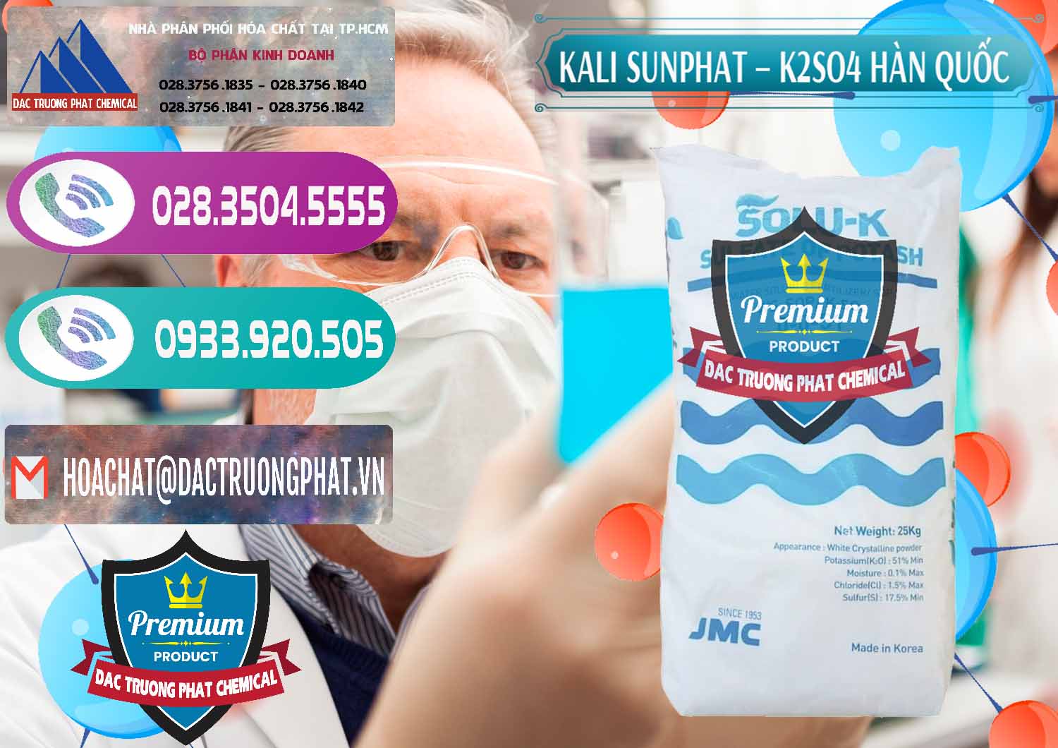 Chuyên phân phối & bán Kali Sunphat – K2SO4 Hàn Quốc Korea - 0410 - Công ty cung cấp & kinh doanh hóa chất tại TP.HCM - hoachatxulynuoc.com