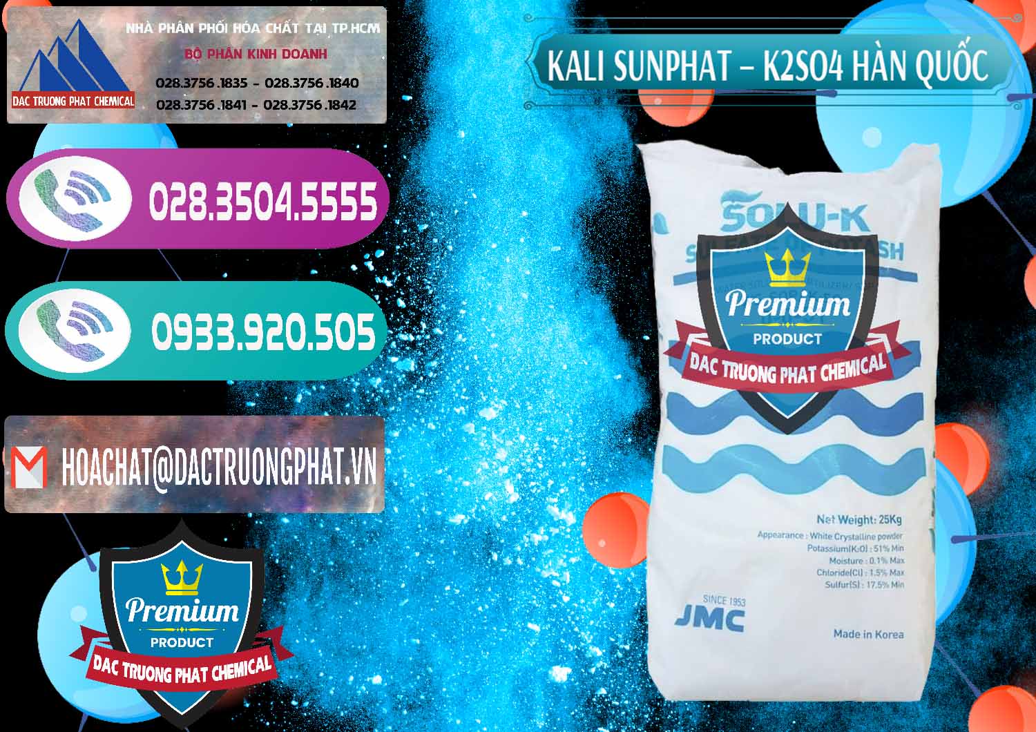 Bán & cung cấp Kali Sunphat – K2SO4 Hàn Quốc Korea - 0410 - Phân phối và nhập khẩu hóa chất tại TP.HCM - hoachatxulynuoc.com