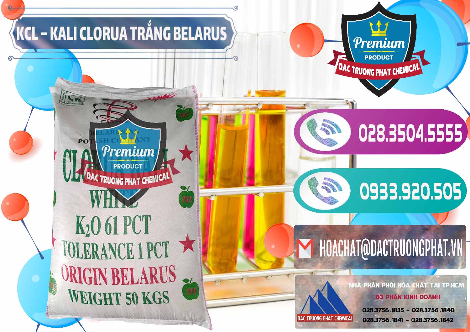 Công ty kinh doanh ( bán ) KCL – Kali Clorua Trắng Belarus - 0085 - Nhà nhập khẩu ( cung cấp ) hóa chất tại TP.HCM - hoachatxulynuoc.com