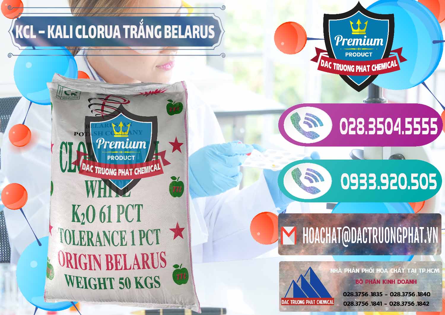 Công ty kinh doanh và bán KCL – Kali Clorua Trắng Belarus - 0085 - Nơi chuyên bán & phân phối hóa chất tại TP.HCM - hoachatxulynuoc.com
