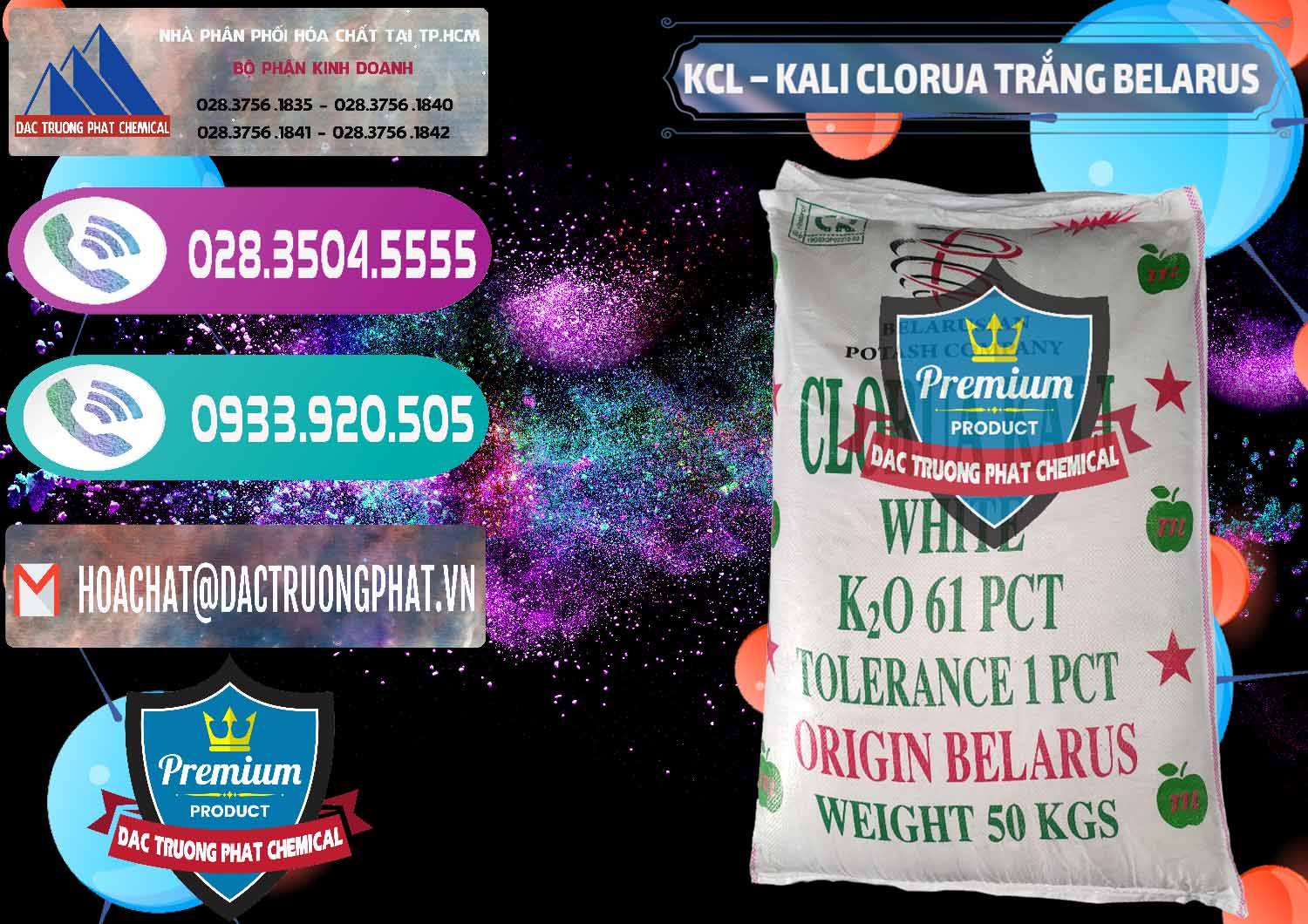 Công ty chuyên bán ( phân phối ) KCL – Kali Clorua Trắng Belarus - 0085 - Nơi bán ( cung cấp ) hóa chất tại TP.HCM - hoachatxulynuoc.com