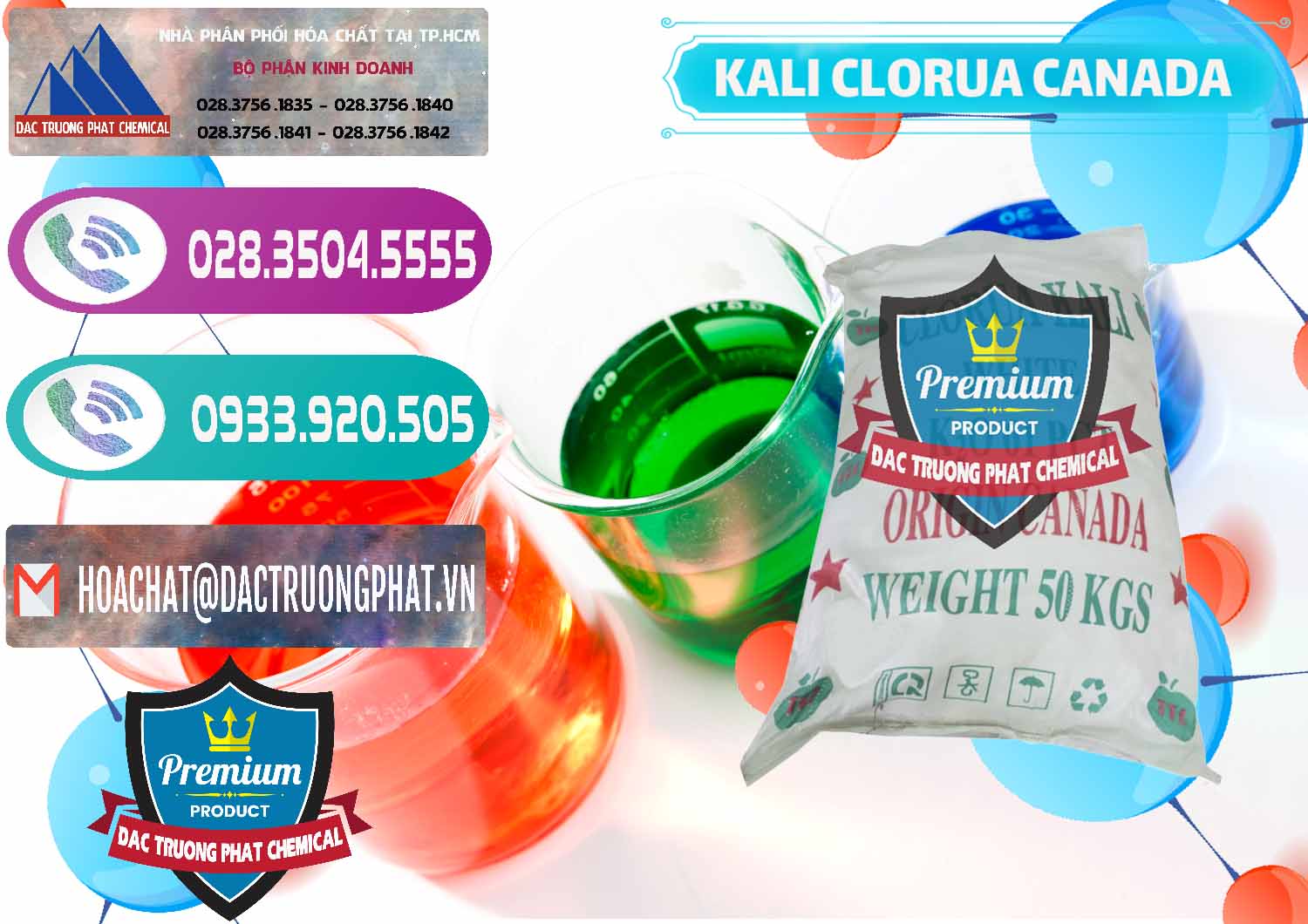 Chuyên nhập khẩu - bán KCL – Kali Clorua Trắng Canada - 0437 - Công ty chuyên phân phối _ nhập khẩu hóa chất tại TP.HCM - hoachatxulynuoc.com