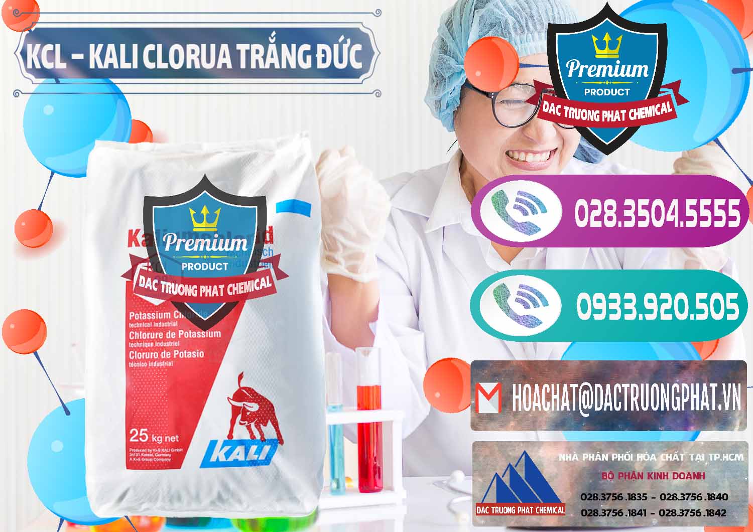 Công ty chuyên bán và cung cấp KCL – Kali Clorua Trắng Đức Germany - 0086 - Đơn vị cung cấp ( phân phối ) hóa chất tại TP.HCM - hoachatxulynuoc.com