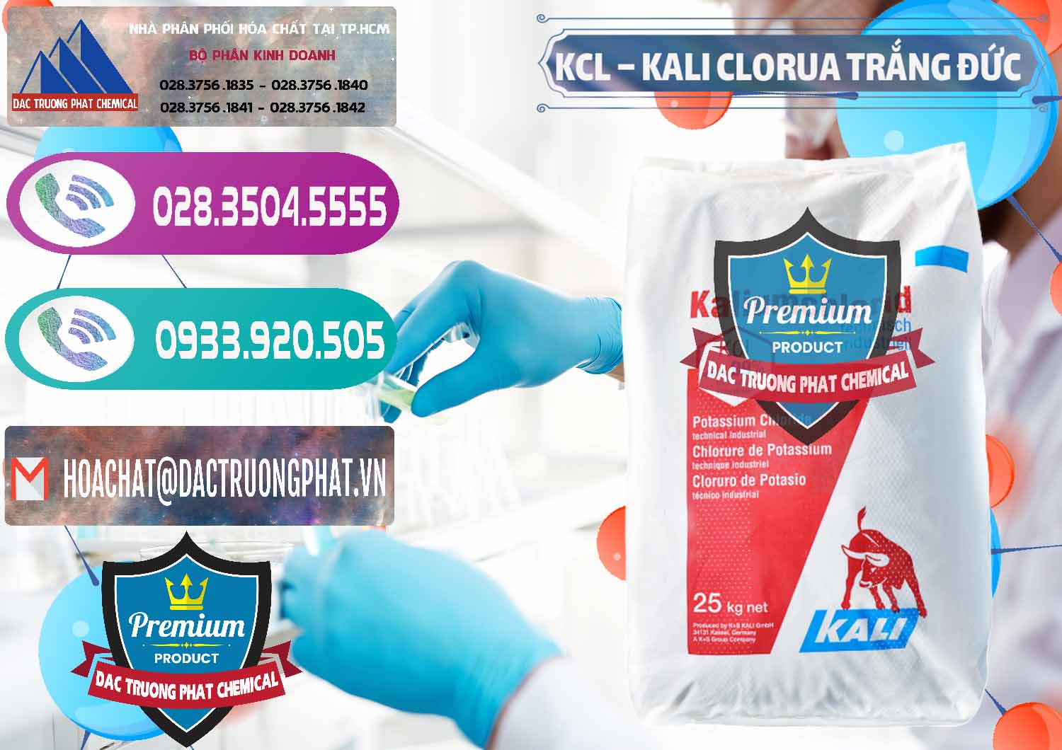 Chuyên bán và cung ứng KCL – Kali Clorua Trắng Đức Germany - 0086 - Đơn vị nhập khẩu & cung cấp hóa chất tại TP.HCM - hoachatxulynuoc.com