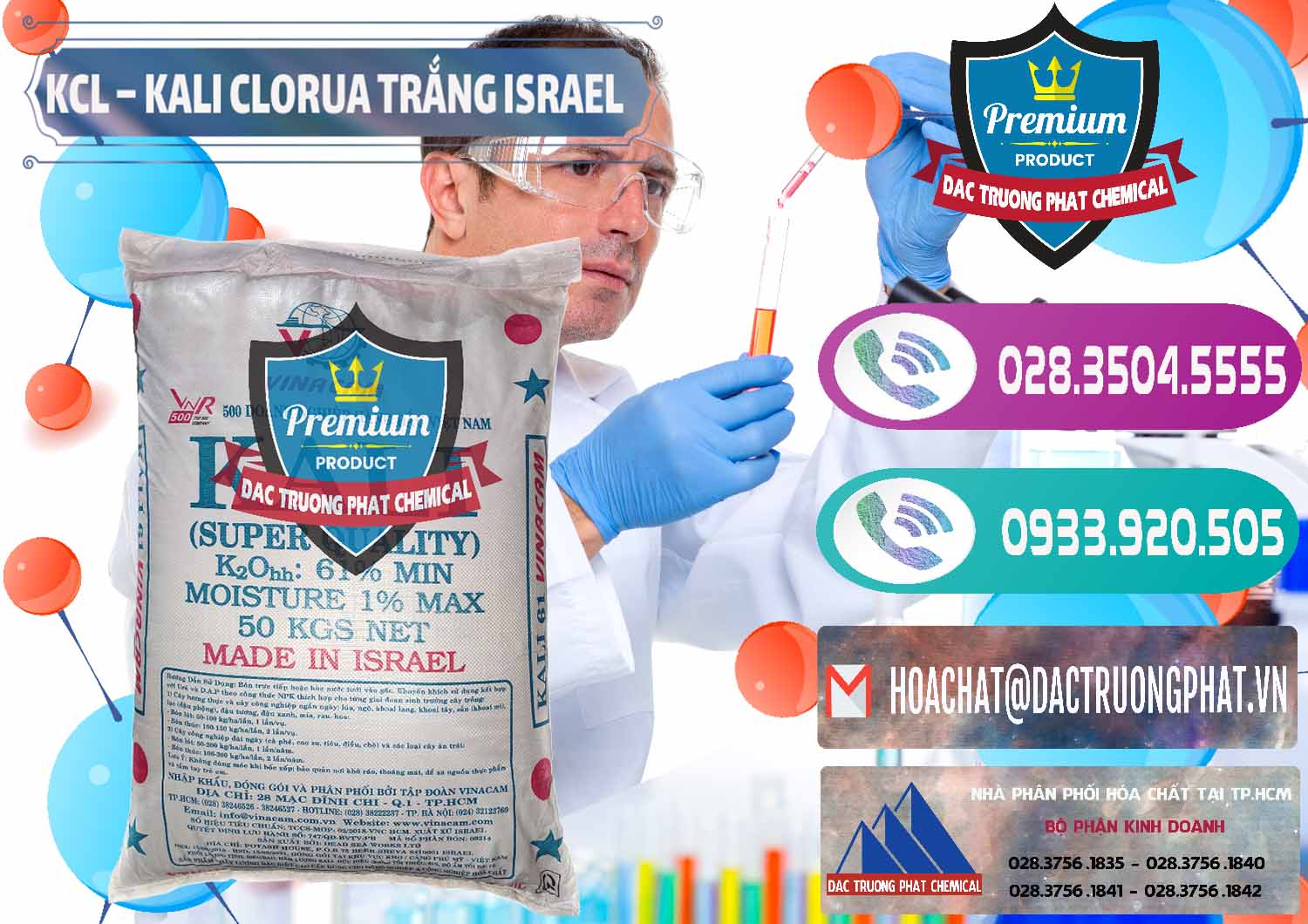 Kinh doanh - bán KCL – Kali Clorua Trắng Israel - 0087 - Nhà cung cấp & phân phối hóa chất tại TP.HCM - hoachatxulynuoc.com
