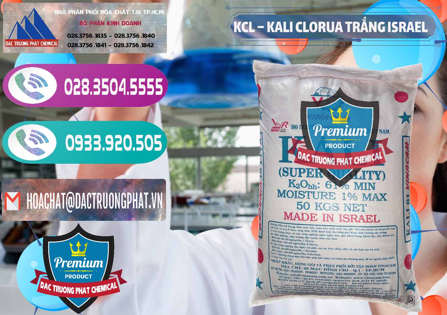 Cty chuyên bán - phân phối KCL – Kali Clorua Trắng Israel - 0087 - Chuyên phân phối _ kinh doanh hóa chất tại TP.HCM - hoachatxulynuoc.com
