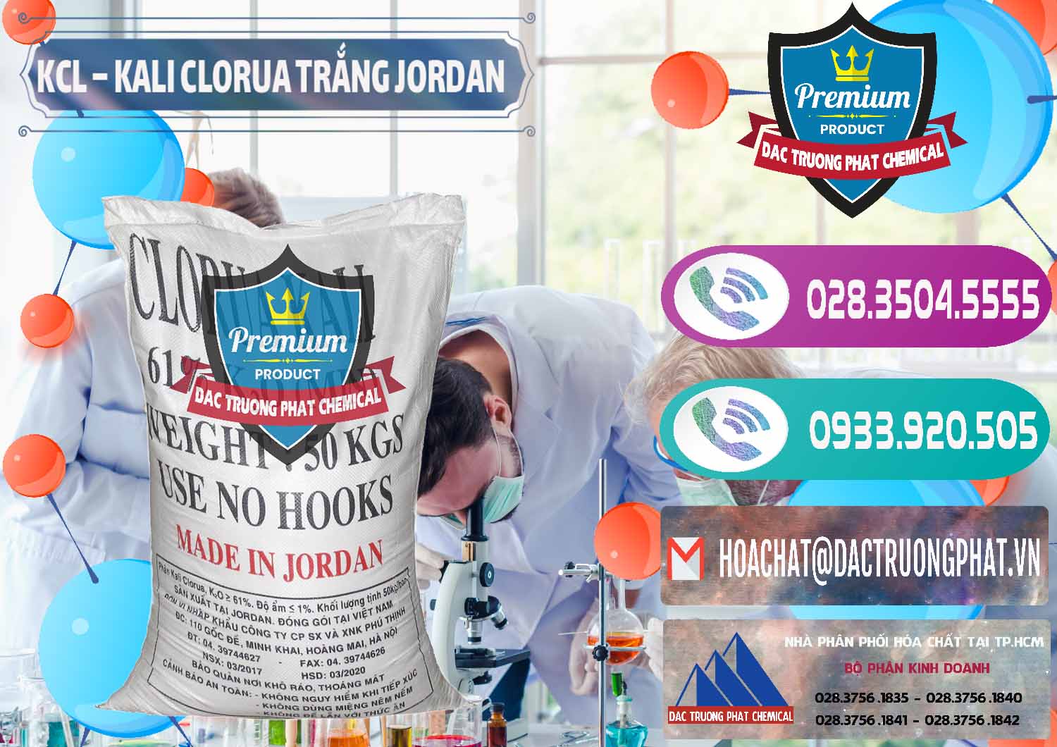 Chuyên cung ứng - bán KCL – Kali Clorua Trắng Jordan - 0088 - Đơn vị chuyên kinh doanh _ cung cấp hóa chất tại TP.HCM - hoachatxulynuoc.com