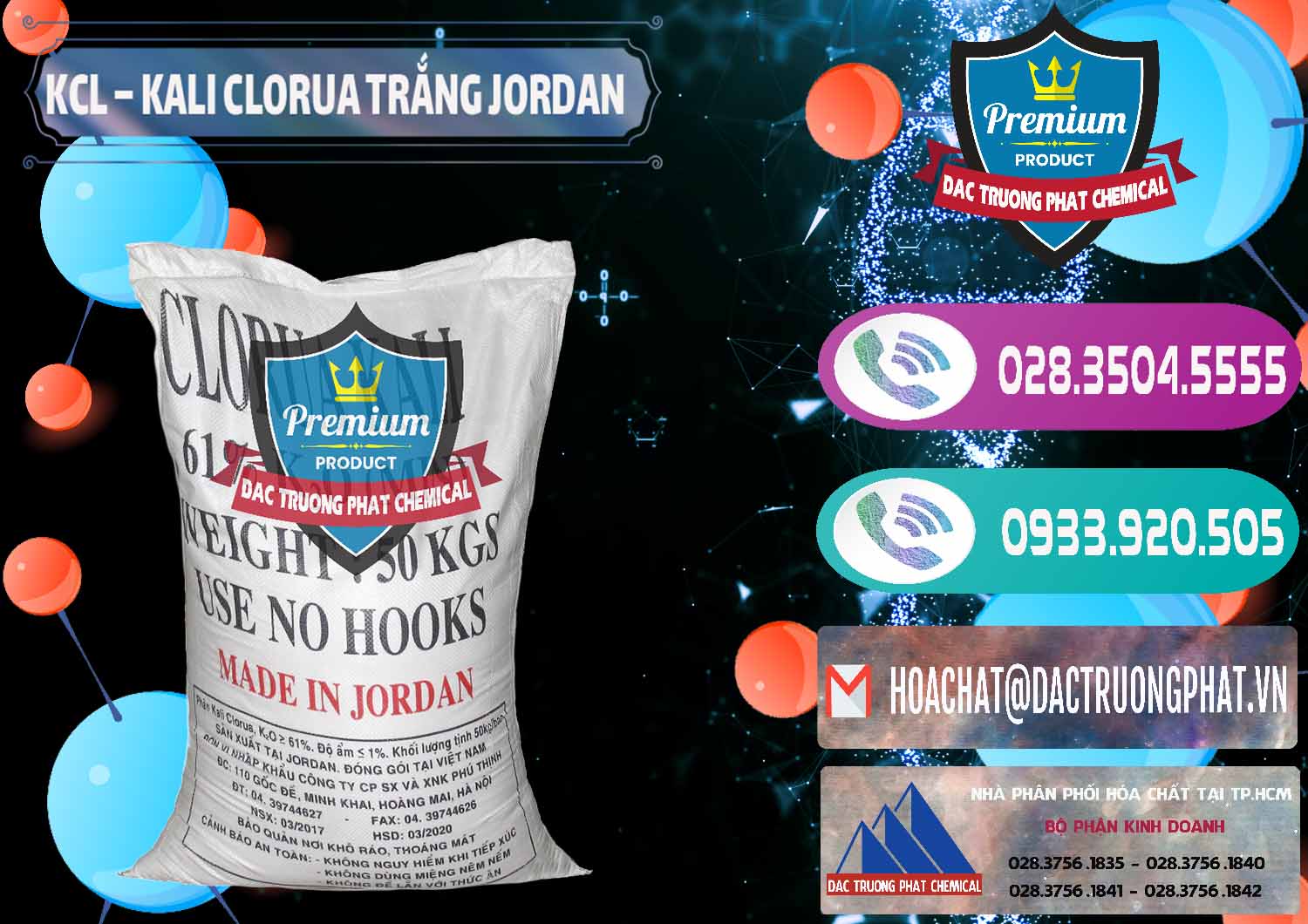 Công ty bán _ phân phối KCL – Kali Clorua Trắng Jordan - 0088 - Nhà cung cấp _ phân phối hóa chất tại TP.HCM - hoachatxulynuoc.com