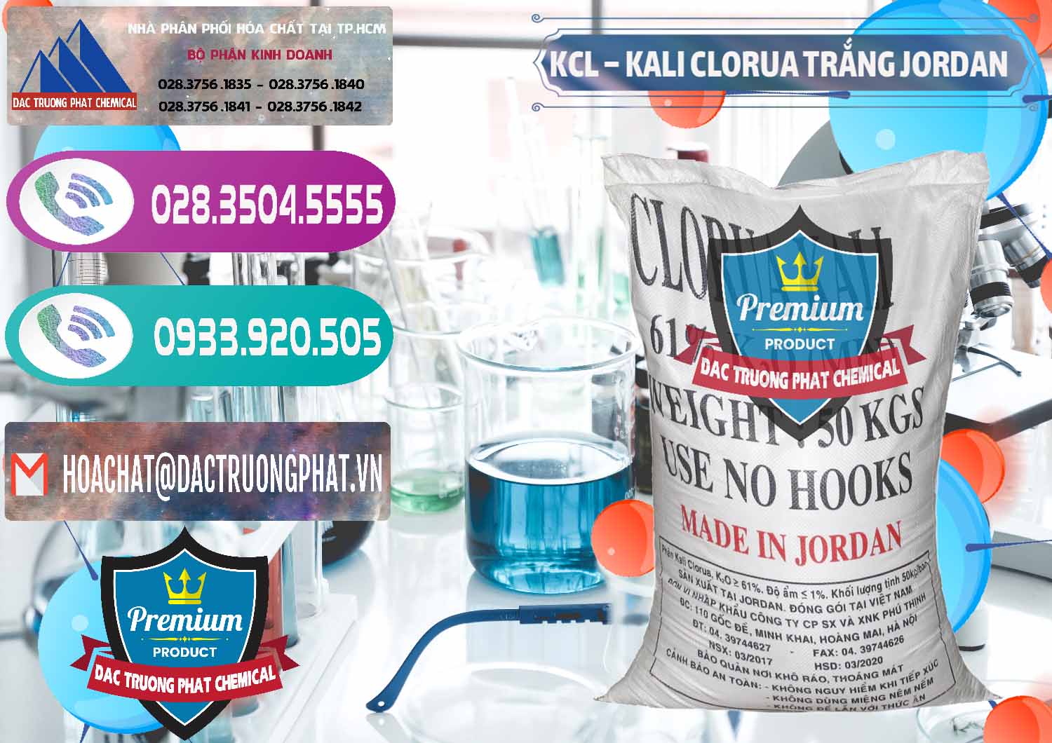 Cty chuyên bán _ cung cấp KCL – Kali Clorua Trắng Jordan - 0088 - Chuyên phân phối và kinh doanh hóa chất tại TP.HCM - hoachatxulynuoc.com