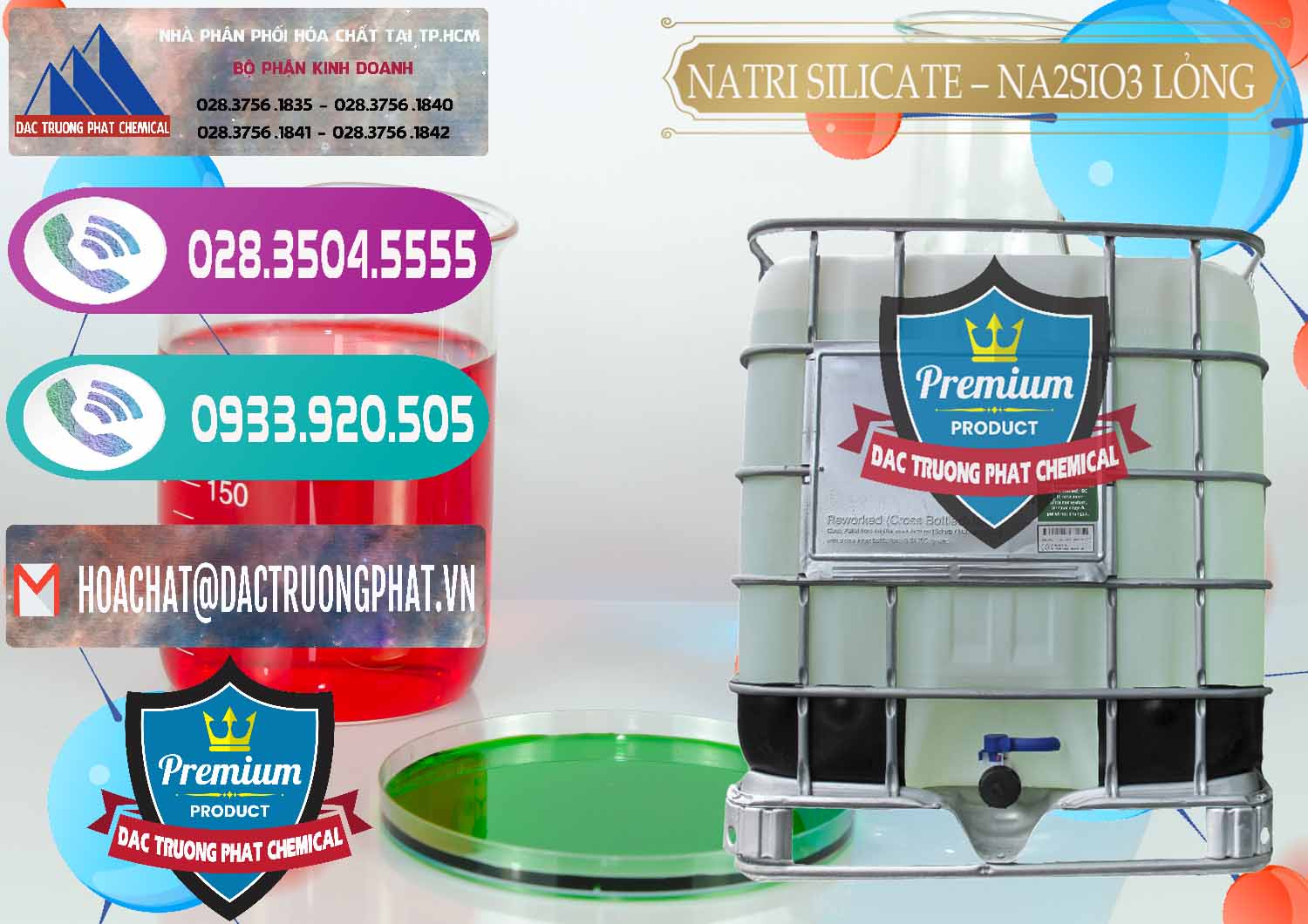 Đơn vị kinh doanh và phân phối Natri Silicate - Na2SiO3 - Keo Silicate Lỏng Việt Nam - 0191 - Cty chuyên phân phối & bán hóa chất tại TP.HCM - hoachatxulynuoc.com