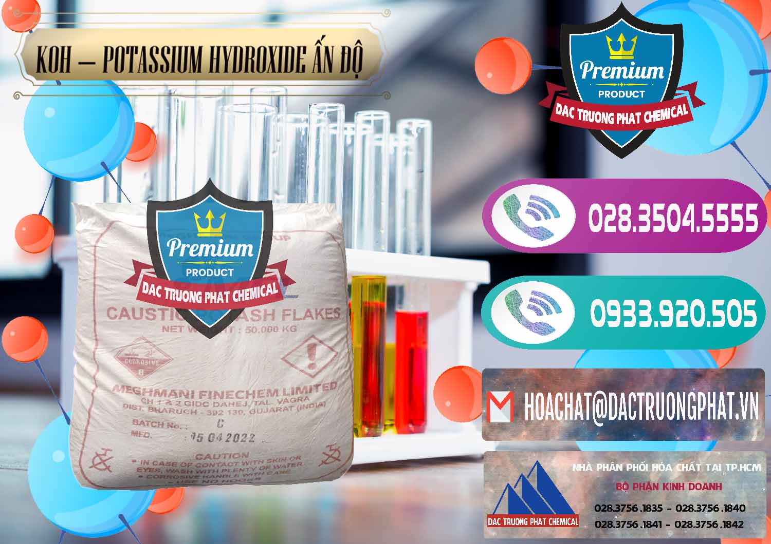 Cty phân phối _ bán KOH ( 90%) – Potassium Hydroxide Ấn Độ India - 0352 - Đơn vị chuyên phân phối và bán hóa chất tại TP.HCM - hoachatxulynuoc.com