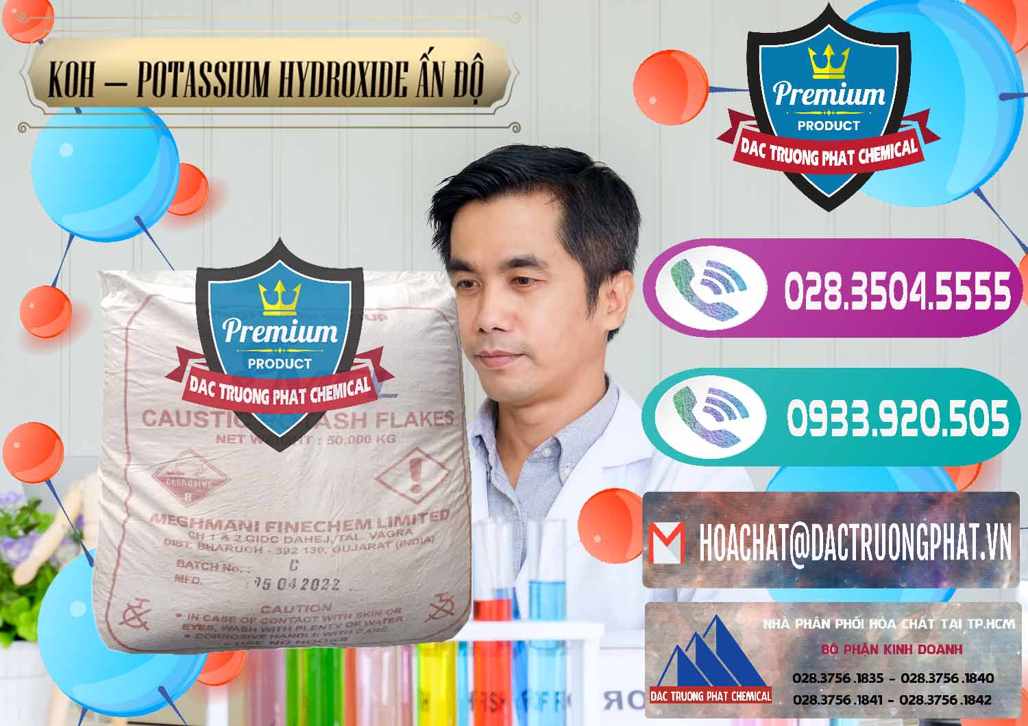 Nơi chuyên phân phối _ bán KOH ( 90%) – Potassium Hydroxide Ấn Độ India - 0352 - Công ty kinh doanh _ phân phối hóa chất tại TP.HCM - hoachatxulynuoc.com