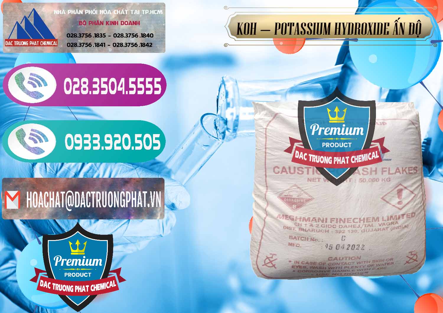 Nơi chuyên nhập khẩu và bán KOH ( 90%) – Potassium Hydroxide Ấn Độ India - 0352 - Chuyên phân phối & bán hóa chất tại TP.HCM - hoachatxulynuoc.com