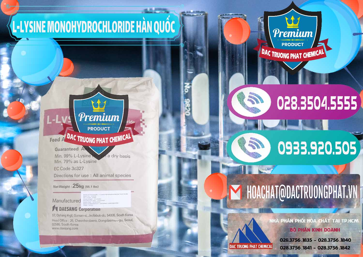 Chuyên bán & cung ứng L-Lysine Monohydrochloride Feed Grade Sewon Hàn Quốc Korea - 0302 - Công ty bán _ phân phối hóa chất tại TP.HCM - hoachatxulynuoc.com