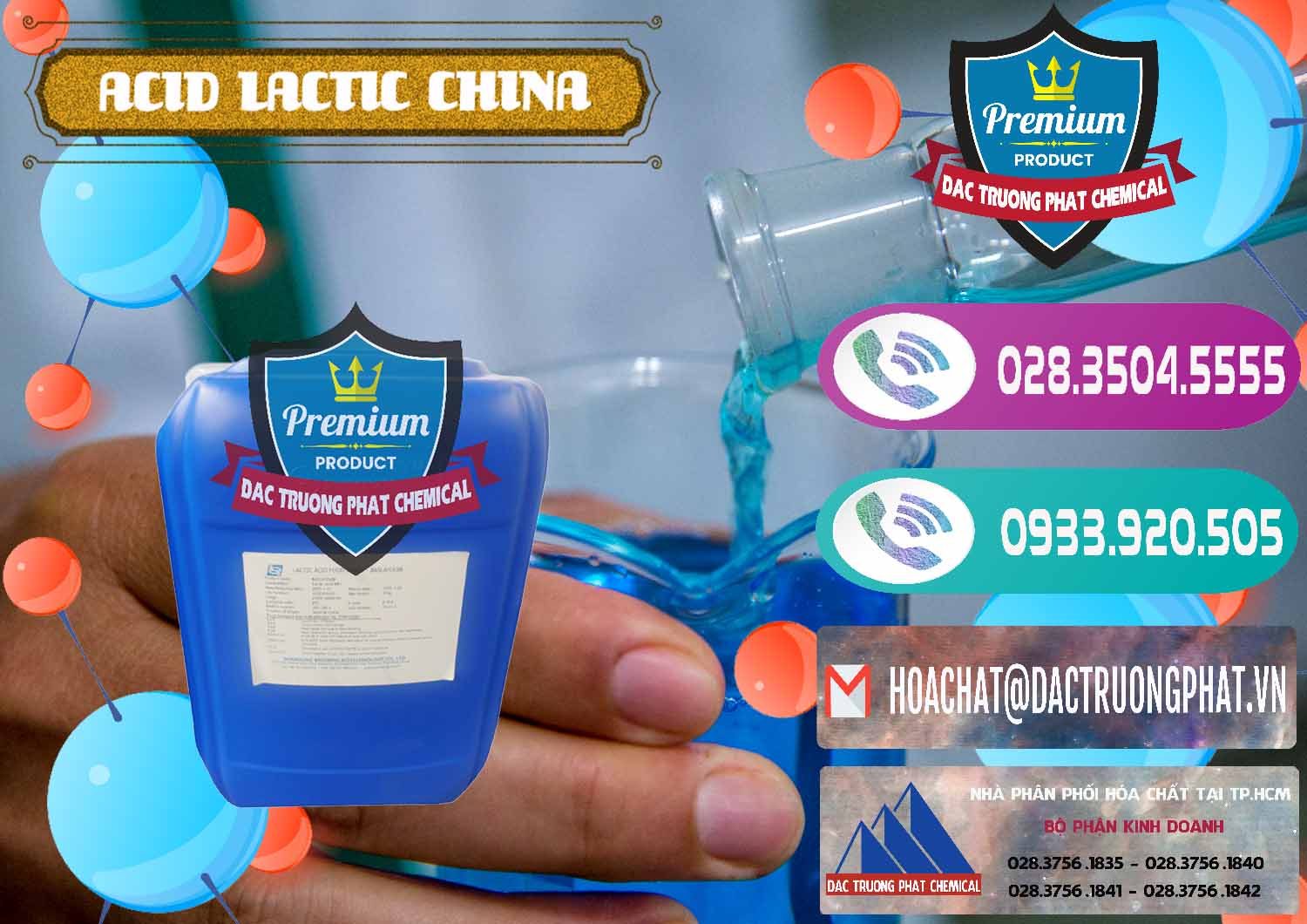 Nơi chuyên cung ứng - bán Acid Lactic – Axit Lactic Trung Quốc China - 0374 - Chuyên phân phối ( cung ứng ) hóa chất tại TP.HCM - hoachatxulynuoc.com