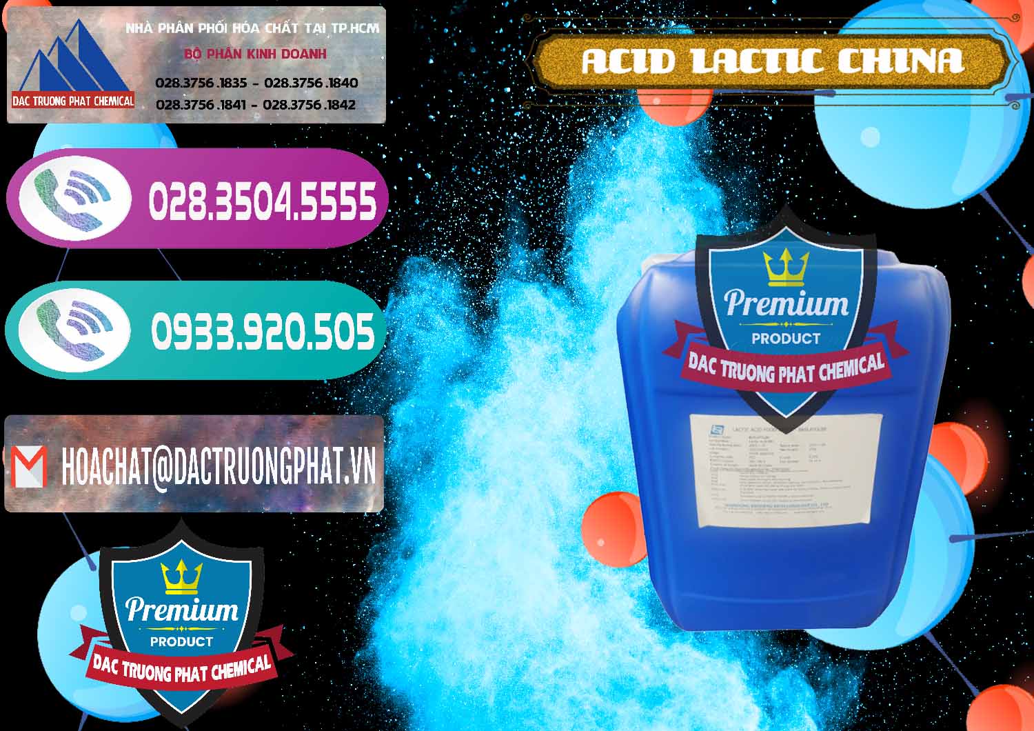 Công ty chuyên cung ứng & bán Acid Lactic – Axit Lactic Trung Quốc China - 0374 - Cung cấp hóa chất tại TP.HCM - hoachatxulynuoc.com
