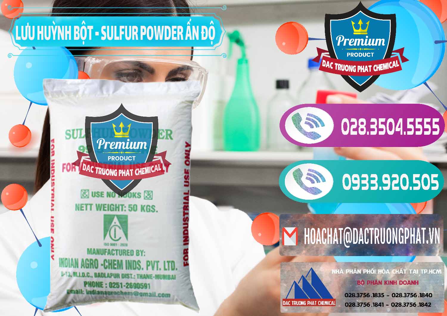Đơn vị nhập khẩu và bán Lưu huỳnh Bột - Sulfur Powder Ấn Độ India - 0347 - Chuyên phân phối và cung cấp hóa chất tại TP.HCM - hoachatxulynuoc.com