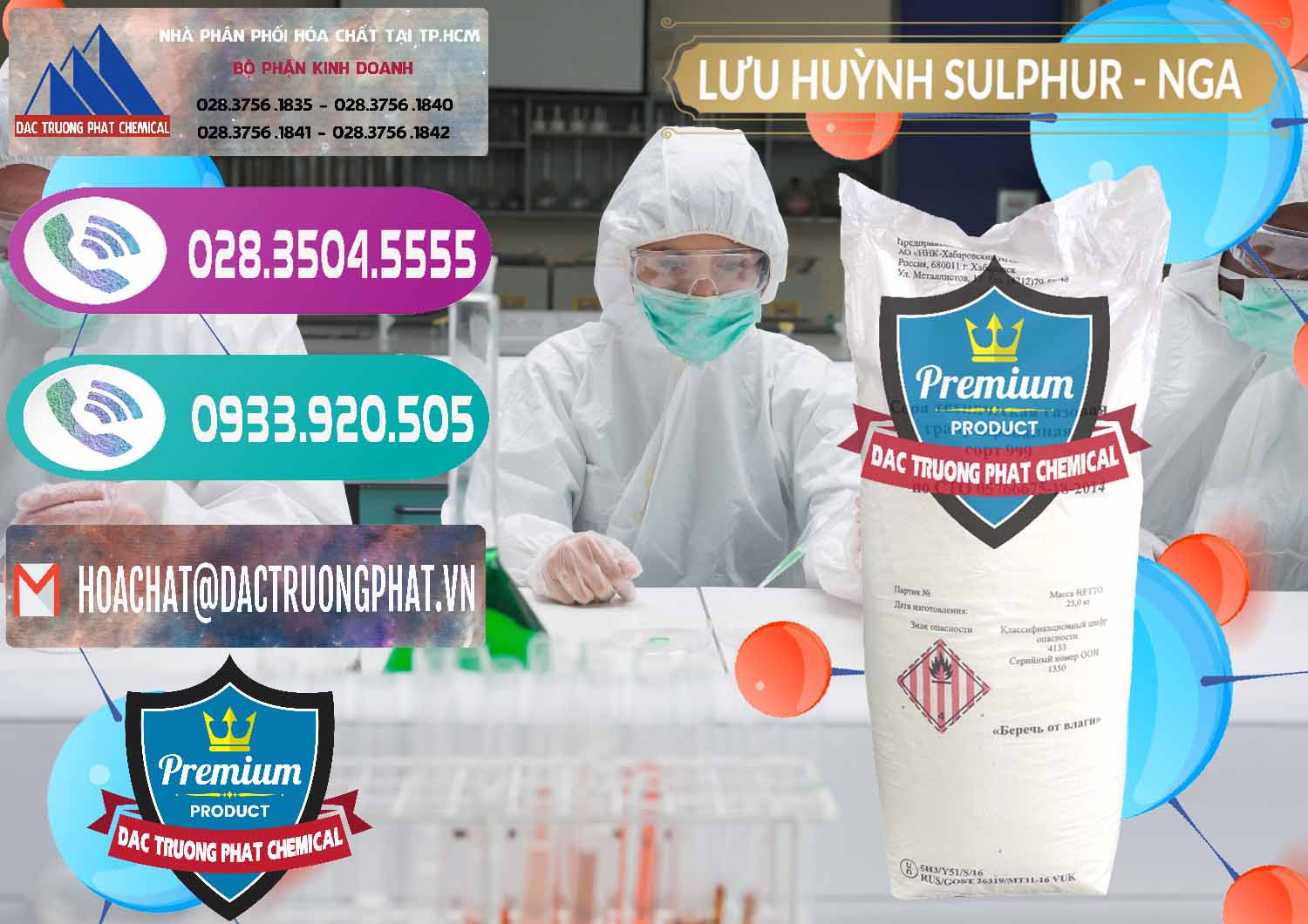 Chuyên kinh doanh & bán Lưu huỳnh Hạt - Sulfur Nga Russia - 0200 - Cty chuyên cung cấp ( nhập khẩu ) hóa chất tại TP.HCM - hoachatxulynuoc.com