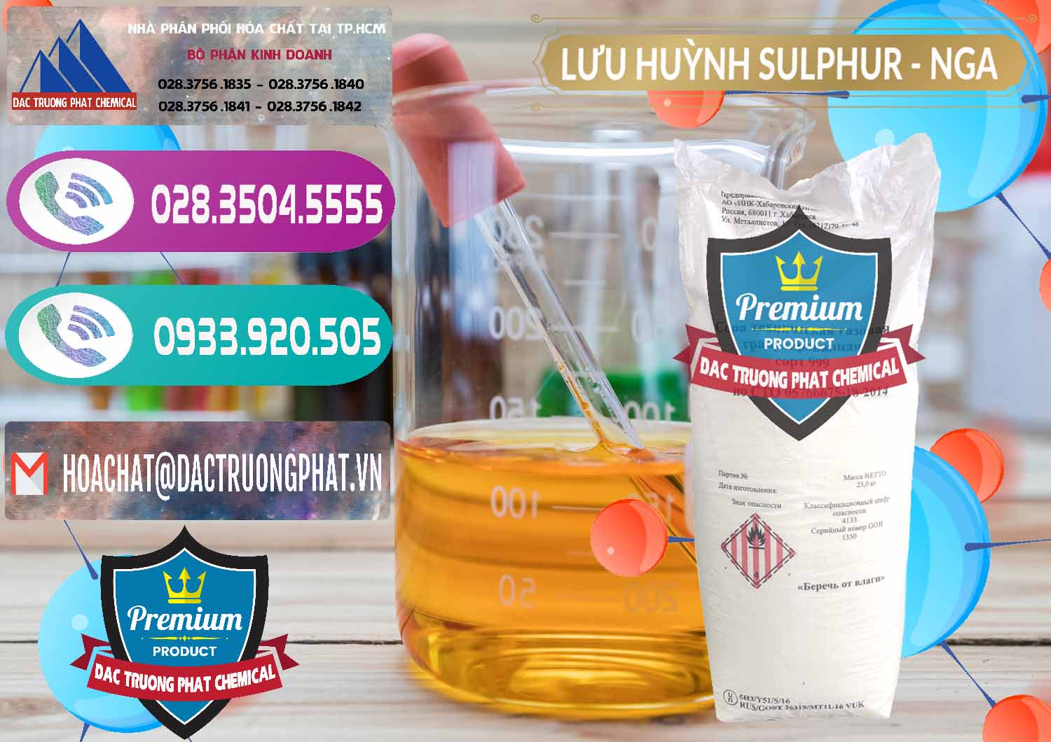 Đơn vị kinh doanh và bán Lưu huỳnh Hạt - Sulfur Nga Russia - 0200 - Nơi bán - cung cấp hóa chất tại TP.HCM - hoachatxulynuoc.com
