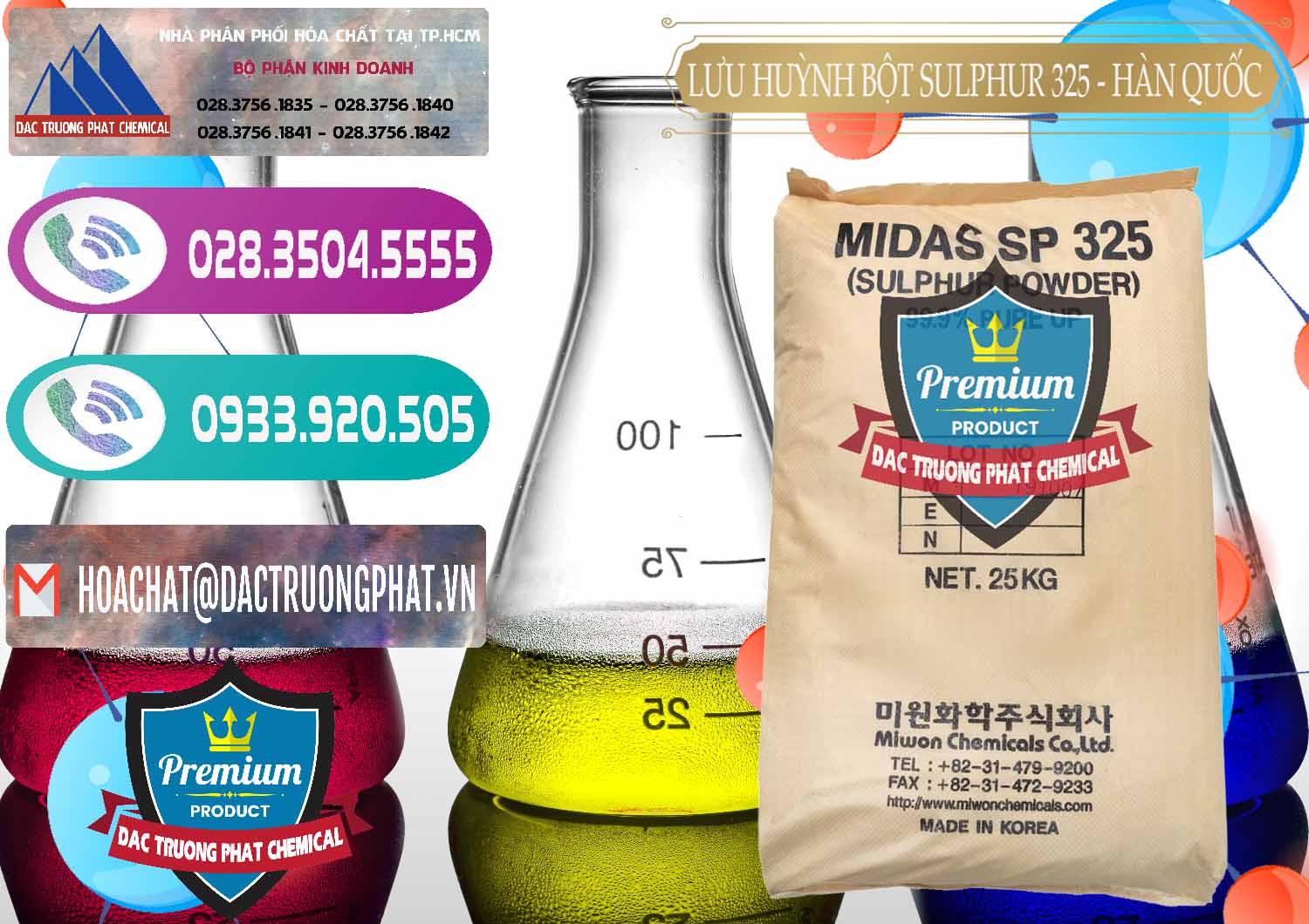 Công ty chuyên kinh doanh - bán Lưu huỳnh Bột - Sulfur Powder Midas SP 325 Hàn Quốc Korea - 0198 - Công ty bán ( cung cấp ) hóa chất tại TP.HCM - hoachatxulynuoc.com
