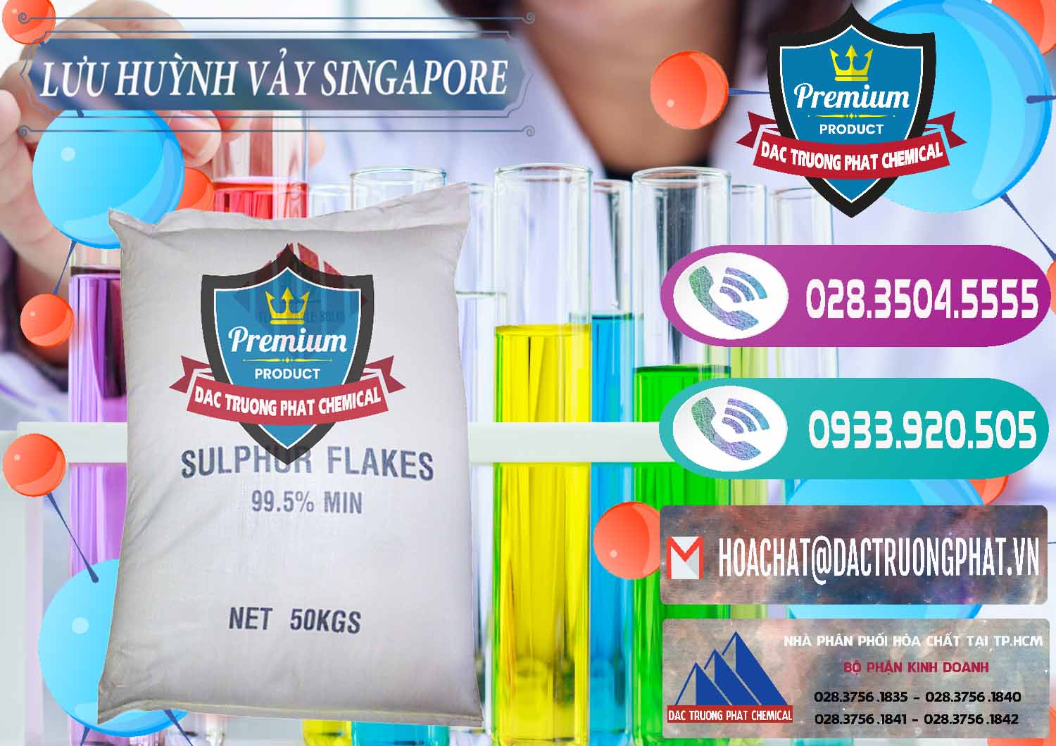 Chuyên phân phối và bán Lưu huỳnh Vảy - Sulfur Flakes Singapore - 0346 - Nhà cung cấp _ phân phối hóa chất tại TP.HCM - hoachatxulynuoc.com