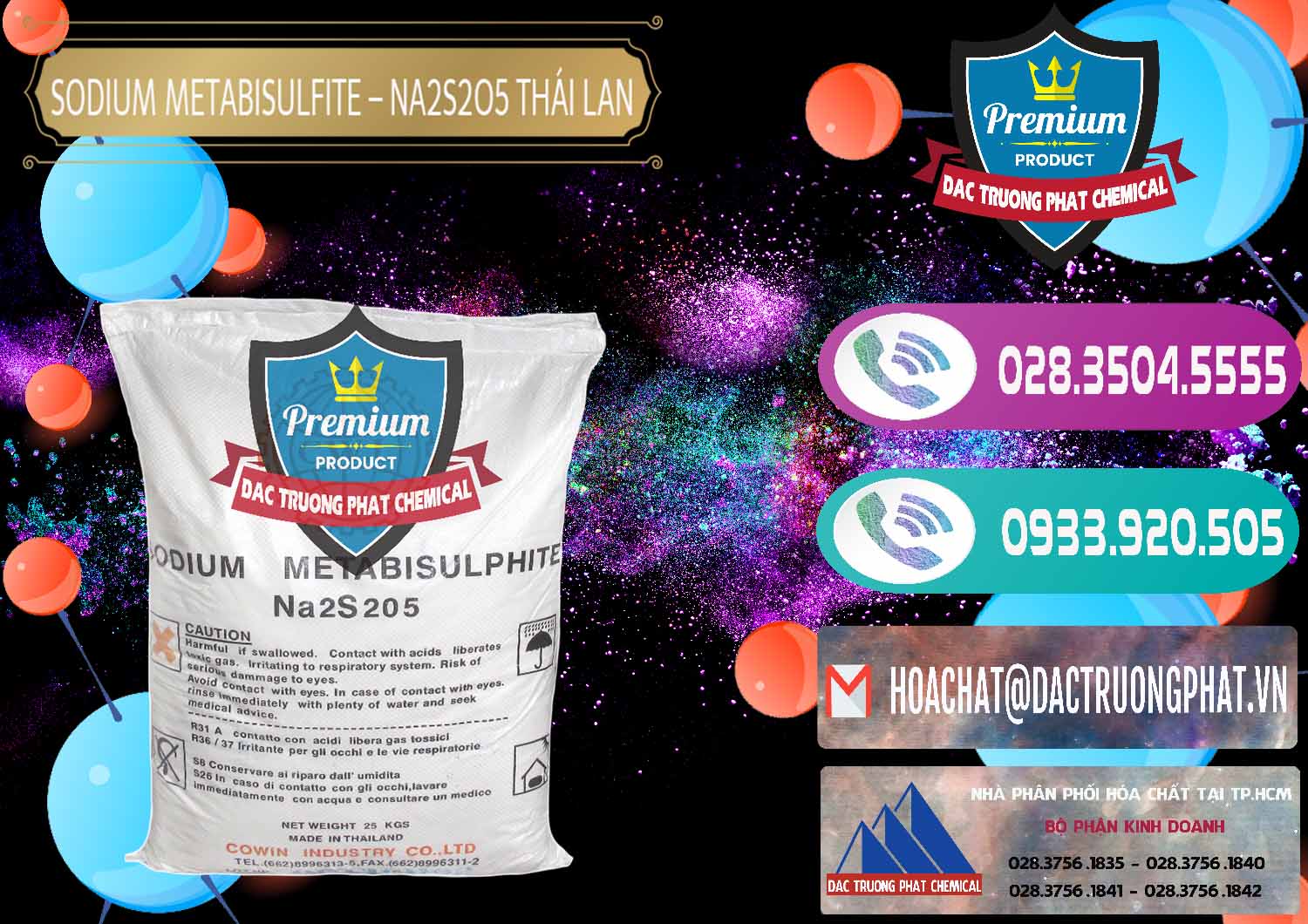 Cty bán & cung ứng Sodium Metabisulfite - NA2S2O5 Thái Lan Cowin - 0145 - Nhà phân phối ( cung ứng ) hóa chất tại TP.HCM - hoachatxulynuoc.com