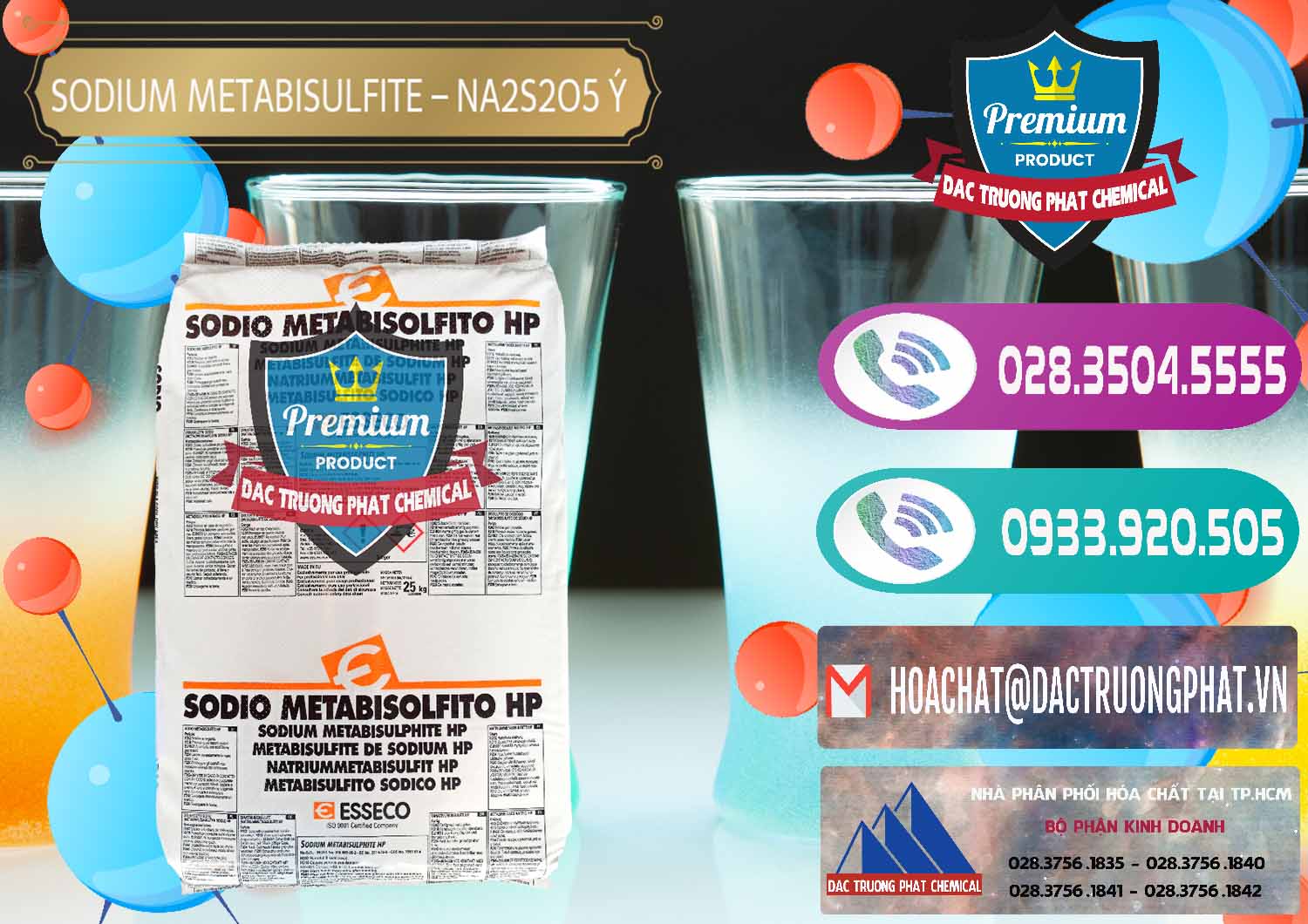 Chuyên cung cấp - bán Sodium Metabisulfite - NA2S2O5 Food Grade Esseco Ý Italy - 0146 - Công ty phân phối và cung cấp hóa chất tại TP.HCM - hoachatxulynuoc.com