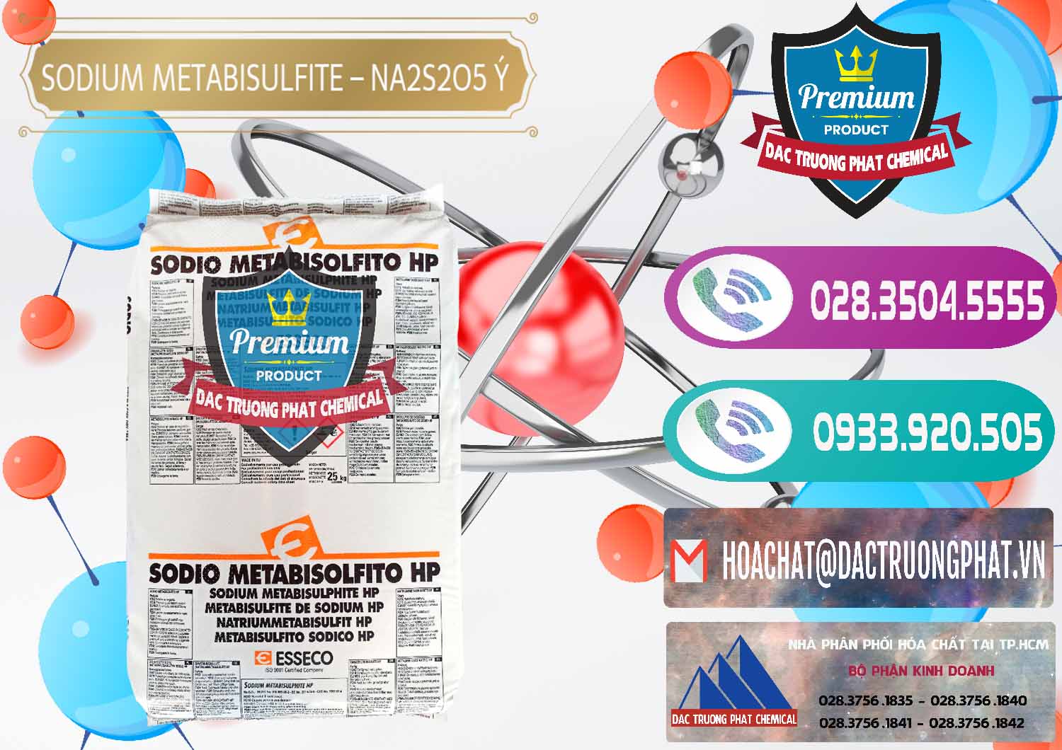 Công ty chuyên bán và phân phối Sodium Metabisulfite - NA2S2O5 Food Grade Esseco Ý Italy - 0146 - Chuyên cung cấp ( bán ) hóa chất tại TP.HCM - hoachatxulynuoc.com