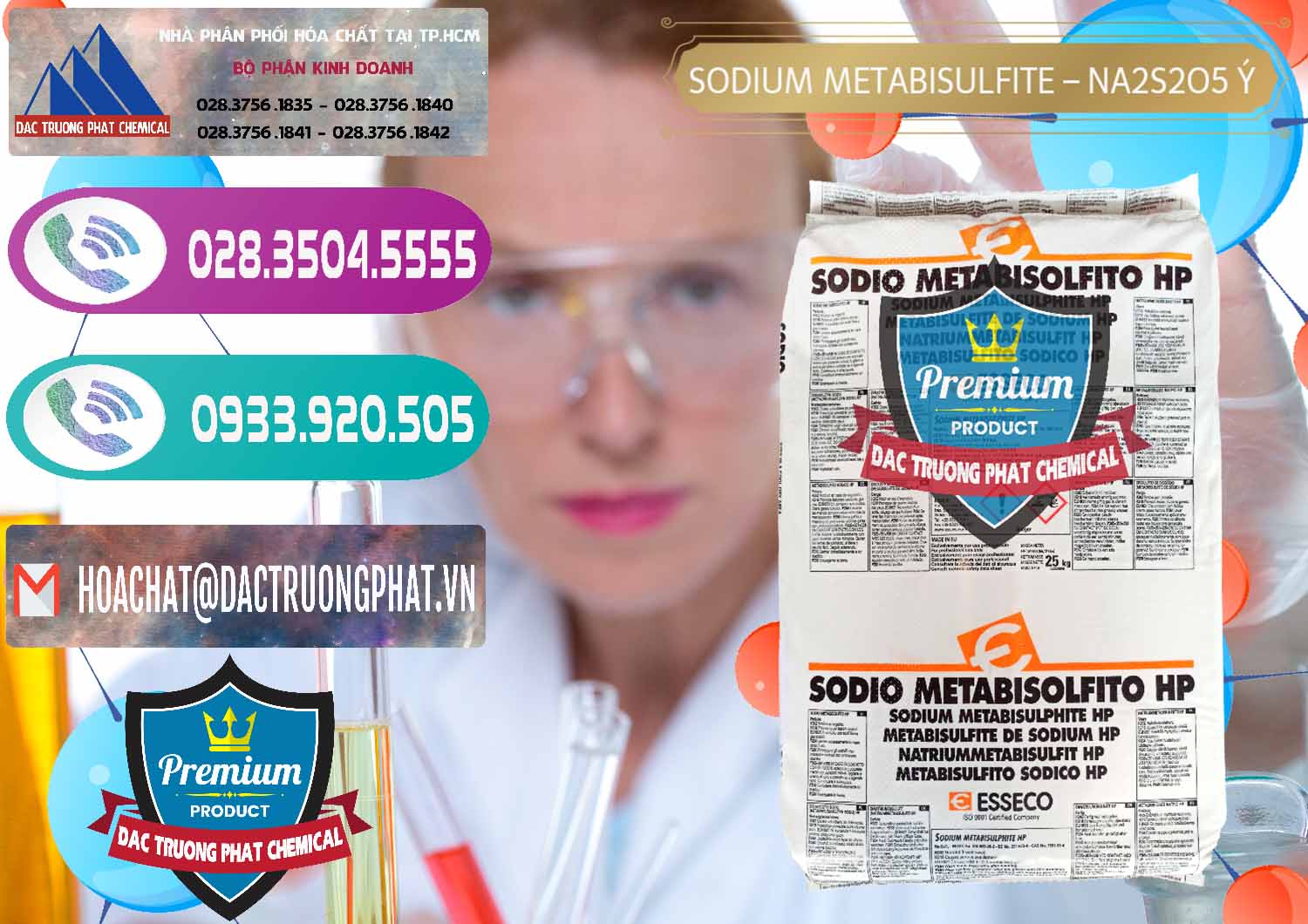 Công ty bán _ cung ứng Sodium Metabisulfite - NA2S2O5 Food Grade Esseco Ý Italy - 0146 - Công ty chuyên bán ( phân phối ) hóa chất tại TP.HCM - hoachatxulynuoc.com
