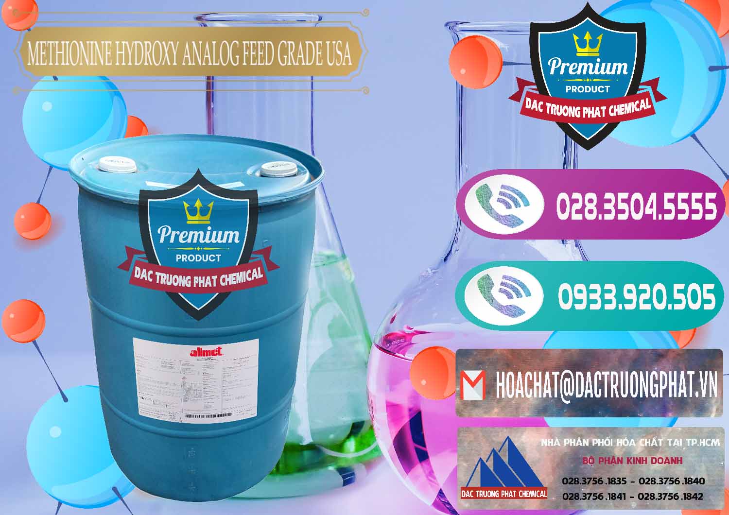 Đơn vị phân phối - bán Methionine Nước - Dạng Lỏng Novus Alimet Mỹ USA - 0316 - Đơn vị chuyên nhập khẩu ( cung cấp ) hóa chất tại TP.HCM - hoachatxulynuoc.com