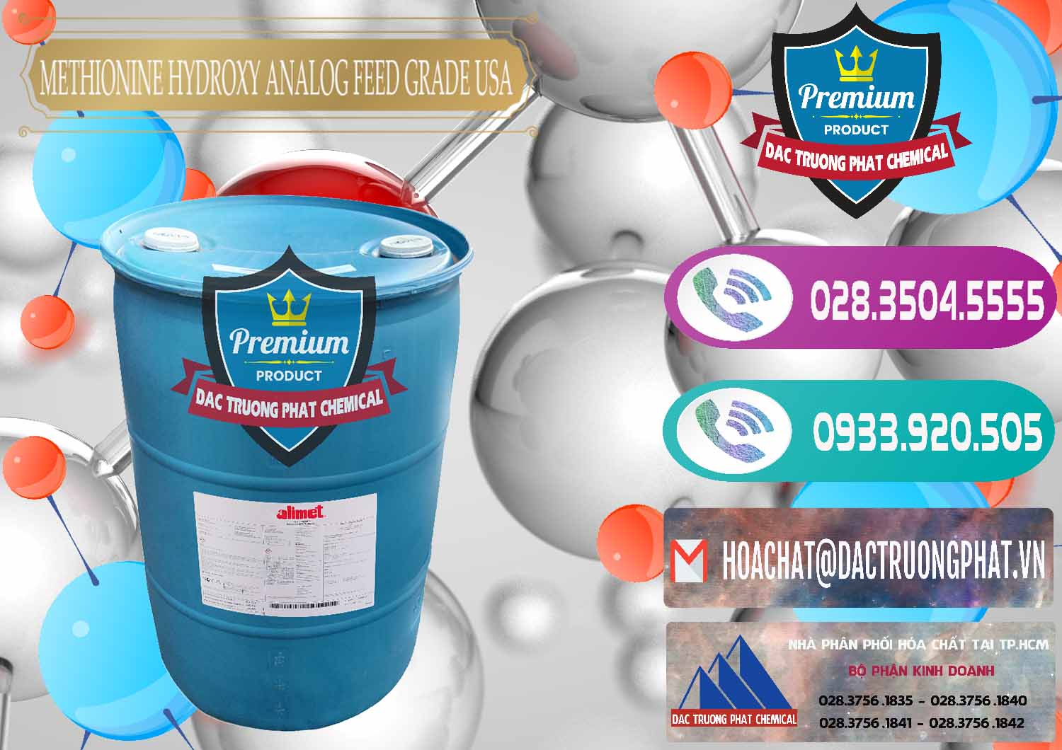 Đơn vị chuyên bán _ phân phối Methionine Nước - Dạng Lỏng Novus Alimet Mỹ USA - 0316 - Cty phân phối - cung ứng hóa chất tại TP.HCM - hoachatxulynuoc.com