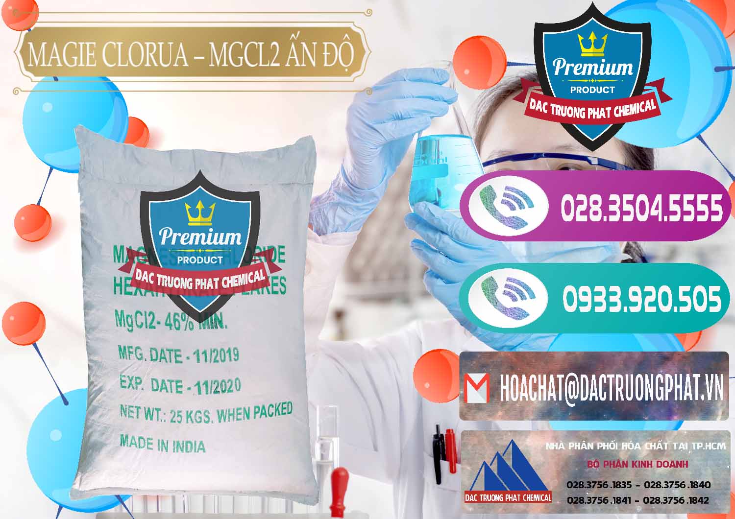 Nơi chuyên phân phối _ bán Magie Clorua – MGCL2 46% Dạng Vảy Ấn Độ India - 0092 - Cung cấp và kinh doanh hóa chất tại TP.HCM - hoachatxulynuoc.com
