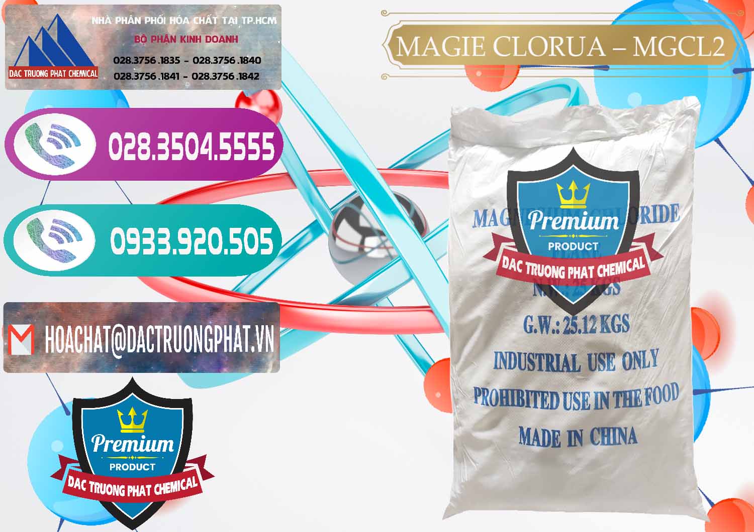 Cty bán ( cung ứng ) Magie Clorua – MGCL2 96% Dạng Vảy Trung Quốc China - 0091 - Nhà cung cấp ( kinh doanh ) hóa chất tại TP.HCM - hoachatxulynuoc.com