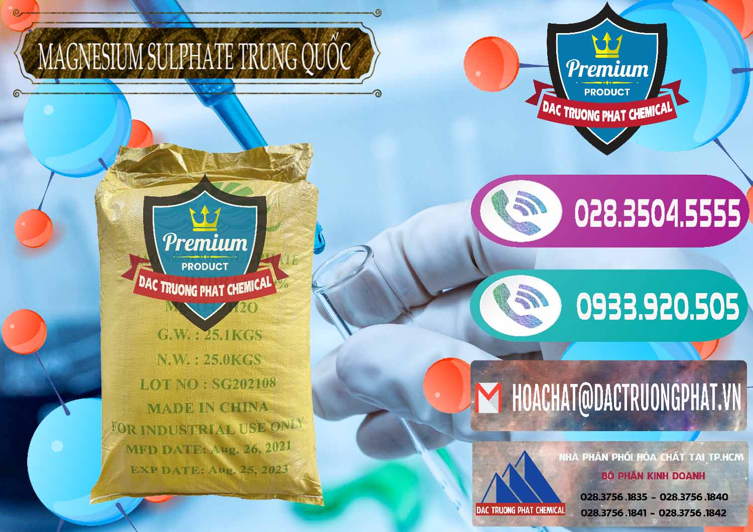 Chuyên cung cấp _ bán MGSO4.7H2O – Magnesium Sulphate Heptahydrate 99% Trung Quốc China - 0440 - Đơn vị phân phối và bán hóa chất tại TP.HCM - hoachatxulynuoc.com