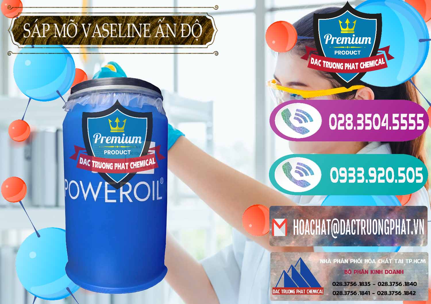 Bán và phân phối Sáp Mỡ Vaseline Ấn Độ India - 0372 - Đơn vị phân phối _ cung cấp hóa chất tại TP.HCM - hoachatxulynuoc.com