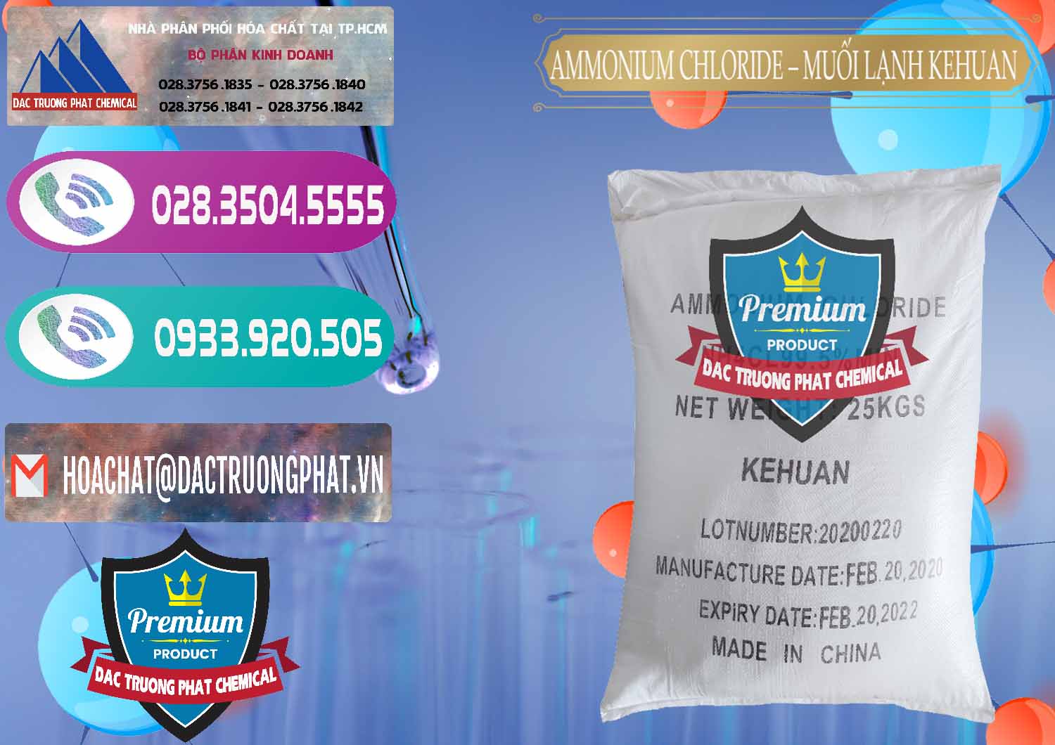 Đơn vị chuyên cung cấp & bán Ammonium Chloride – NH4CL Muối Lạnh Kehuan Trung Quốc China - 0022 - Công ty chuyên nhập khẩu ( cung cấp ) hóa chất tại TP.HCM - hoachatxulynuoc.com