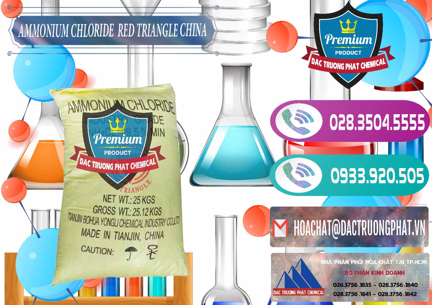 Đơn vị bán và phân phối Ammonium Chloride - Muối Lạnh NH4CL Red Triangle Trung Quốc China - 0377 - Đơn vị phân phối ( bán ) hóa chất tại TP.HCM - hoachatxulynuoc.com
