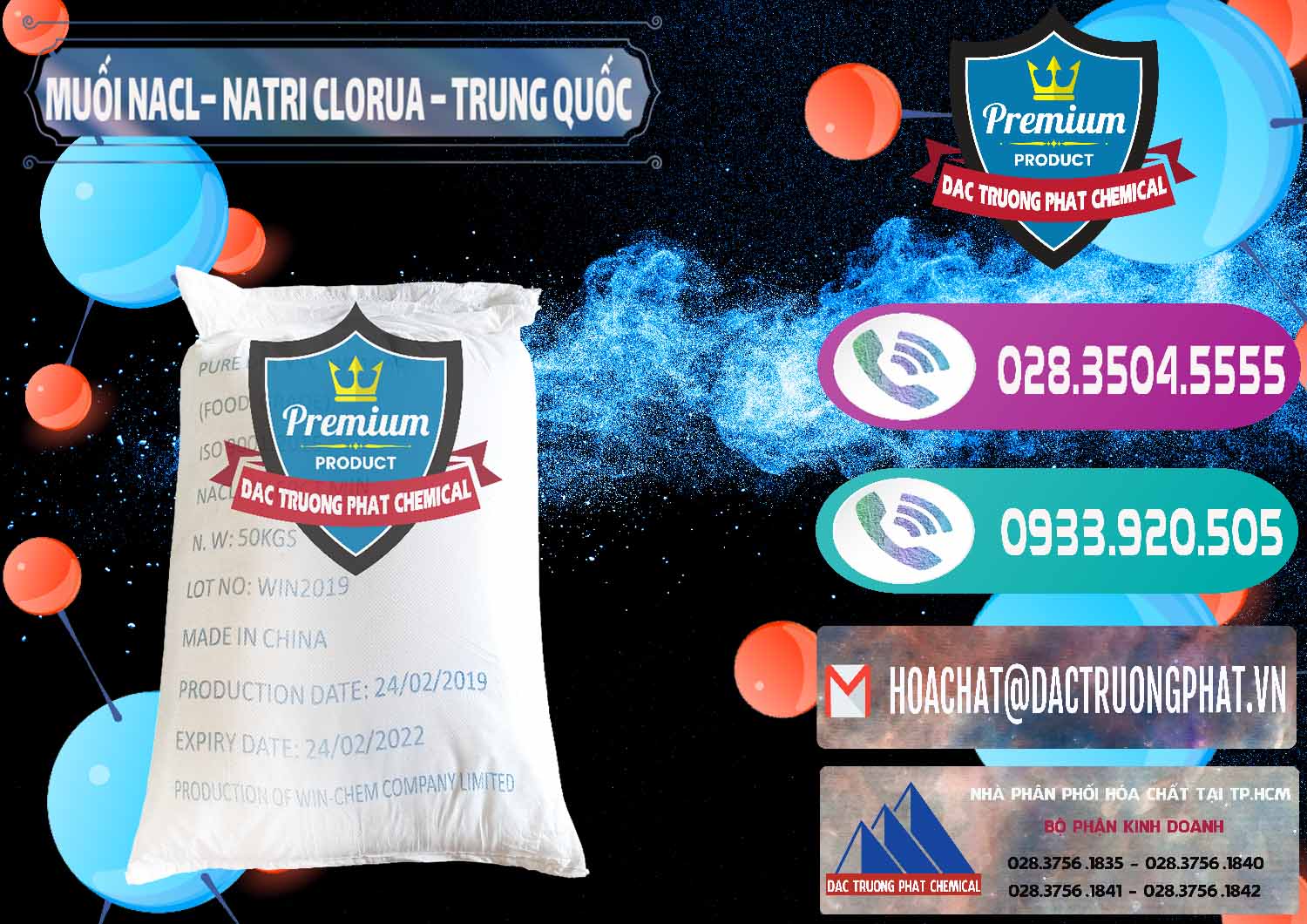 Công ty kinh doanh và bán Muối NaCL – Sodium Chloride Trung Quốc China - 0097 - Đơn vị nhập khẩu ( cung cấp ) hóa chất tại TP.HCM - hoachatxulynuoc.com