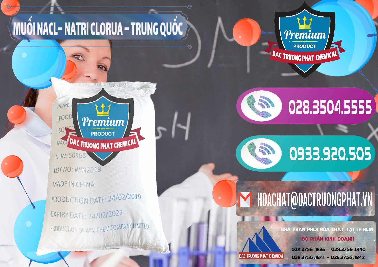 Bán - cung cấp Muối NaCL – Sodium Chloride Trung Quốc China - 0097 - Cty chuyên phân phối _ bán hóa chất tại TP.HCM - hoachatxulynuoc.com