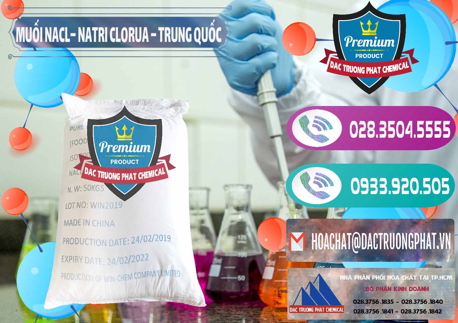 Công ty nhập khẩu - bán Muối NaCL – Sodium Chloride Trung Quốc China - 0097 - Công ty cung ứng & phân phối hóa chất tại TP.HCM - hoachatxulynuoc.com