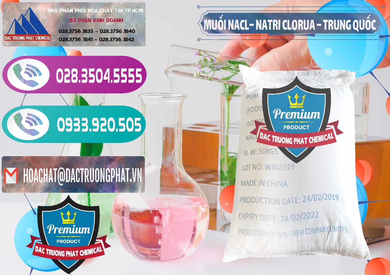 Nơi bán ( cung cấp ) Muối NaCL – Sodium Chloride Trung Quốc China - 0097 - Công ty chuyên bán - phân phối hóa chất tại TP.HCM - hoachatxulynuoc.com