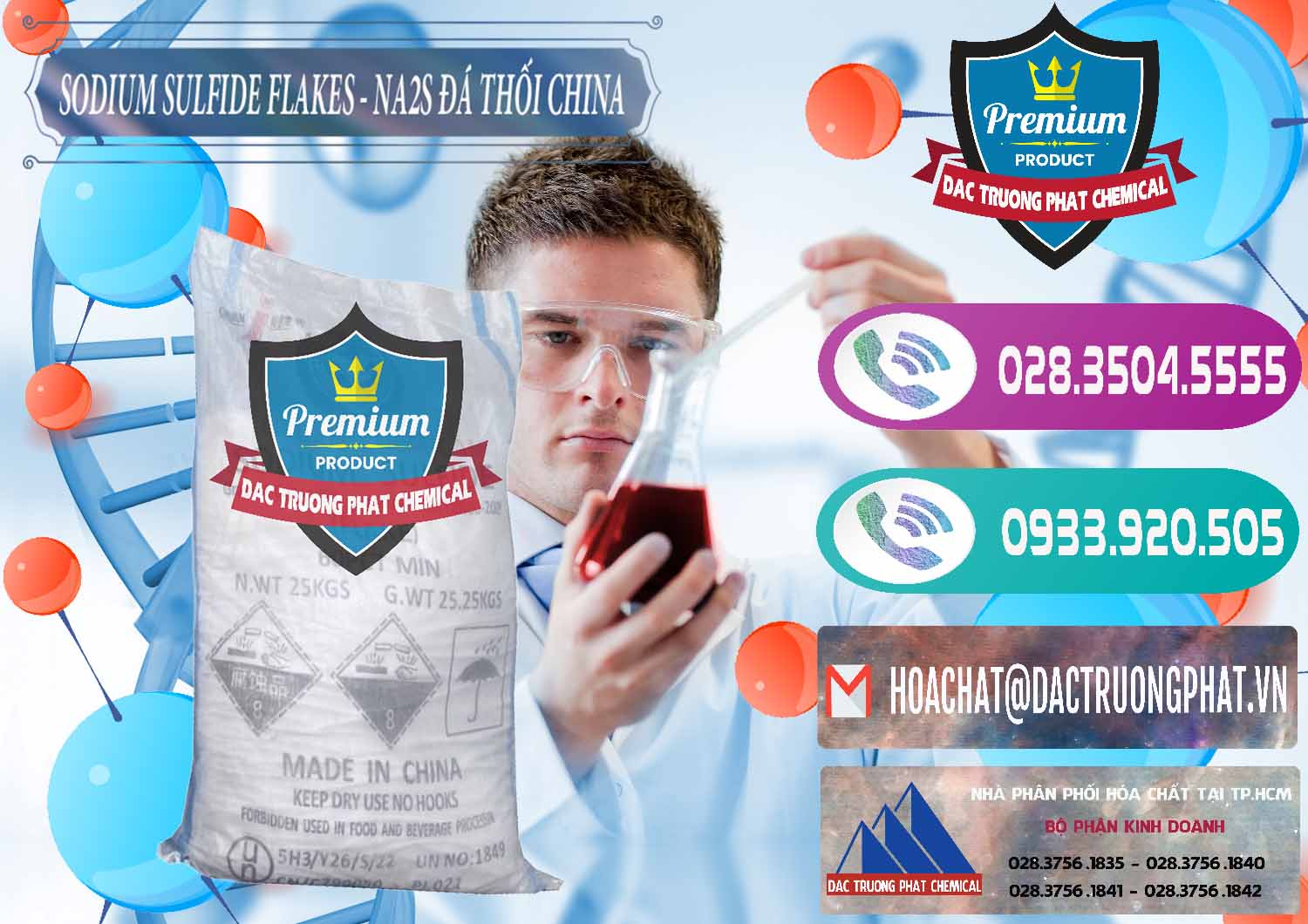 Công ty nhập khẩu & bán Sodium Sulfide NA2S – Đá Thối Liyuan Trung Quốc China - 0385 - Phân phối ( nhập khẩu ) hóa chất tại TP.HCM - hoachatxulynuoc.com