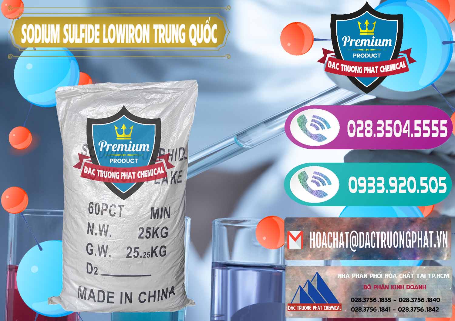 Đơn vị nhập khẩu & bán Sodium Sulfide NA2S – Đá Thối Lowiron Trung Quốc China - 0227 - Công ty kinh doanh - cung cấp hóa chất tại TP.HCM - hoachatxulynuoc.com
